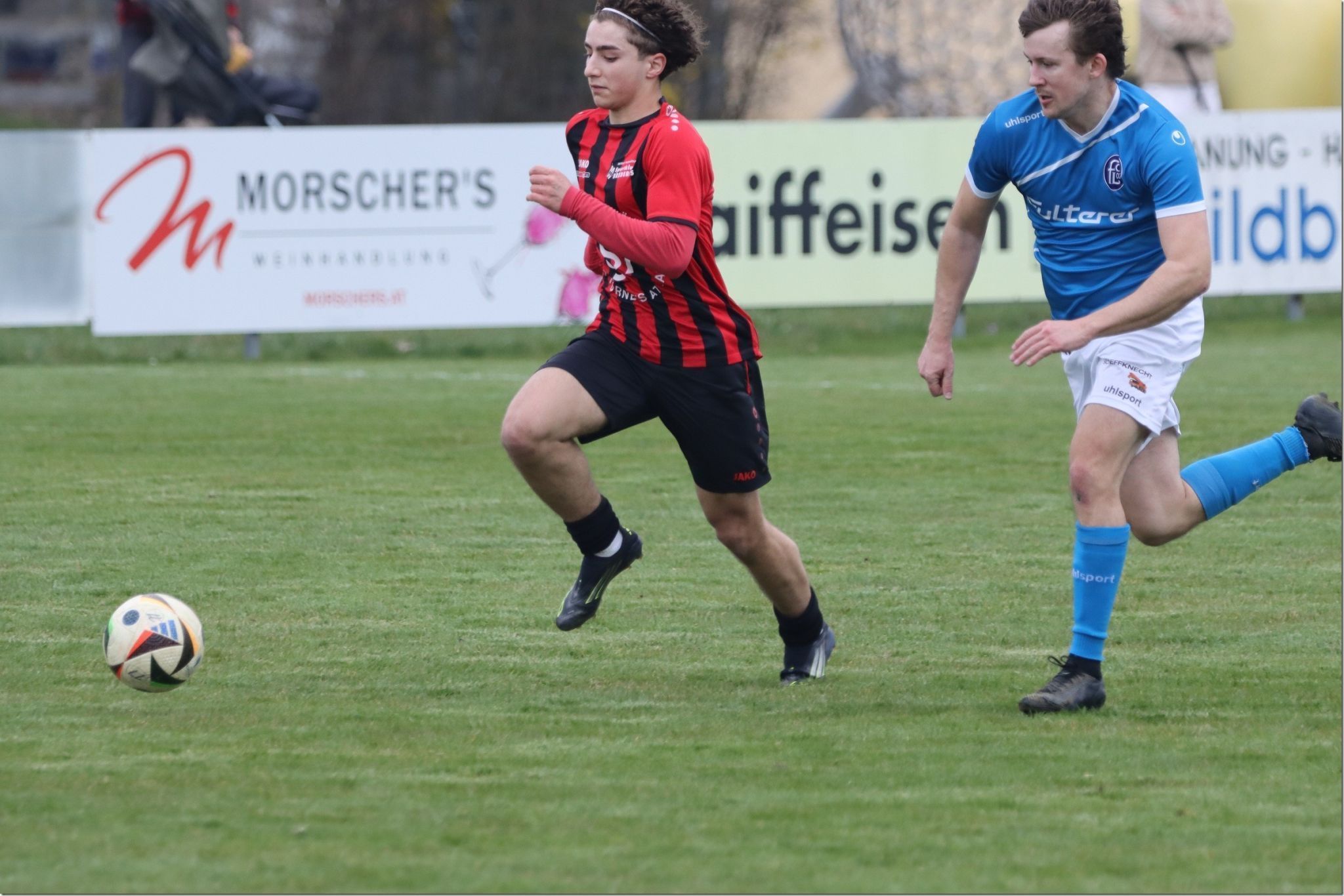 Bresner waren im Test gegen FC Lustenau 1b immer einen Schritt voraus.