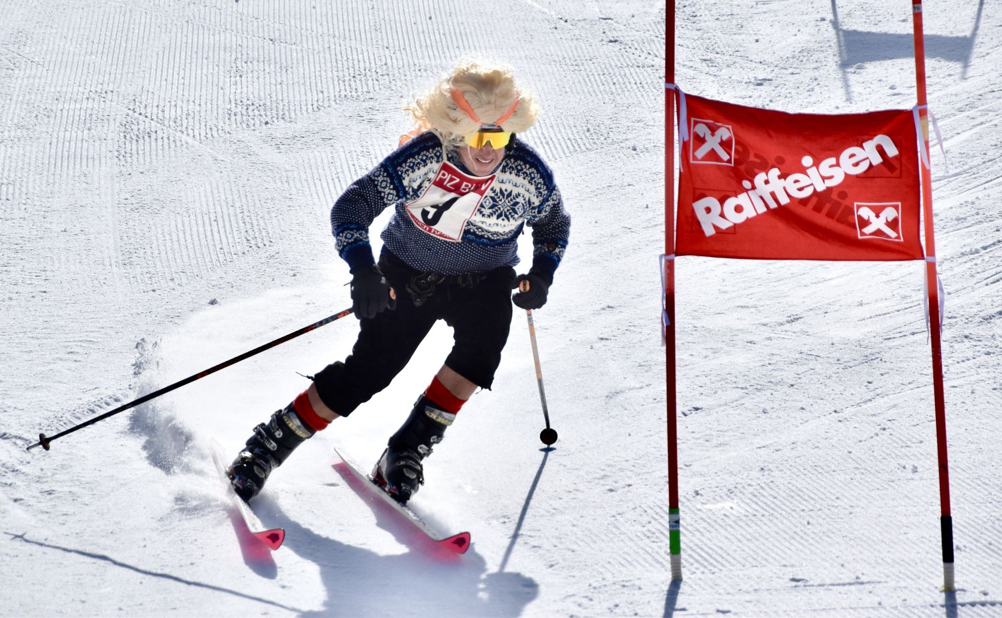Ski und Outfit wurden von einer Jury bewertet.