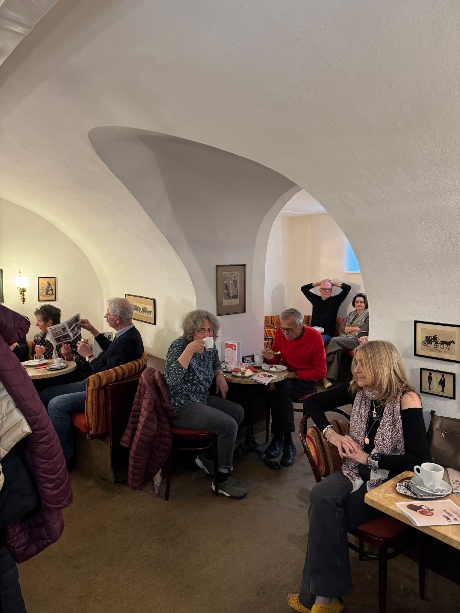 Kaffeegenuss und schöne Erinnerungen (Foto GV)