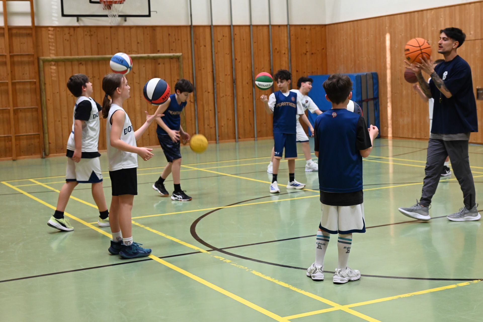 Die Kinder würden gerne öfter trainieren, doch die Hallenzeiten sind begrenzt.