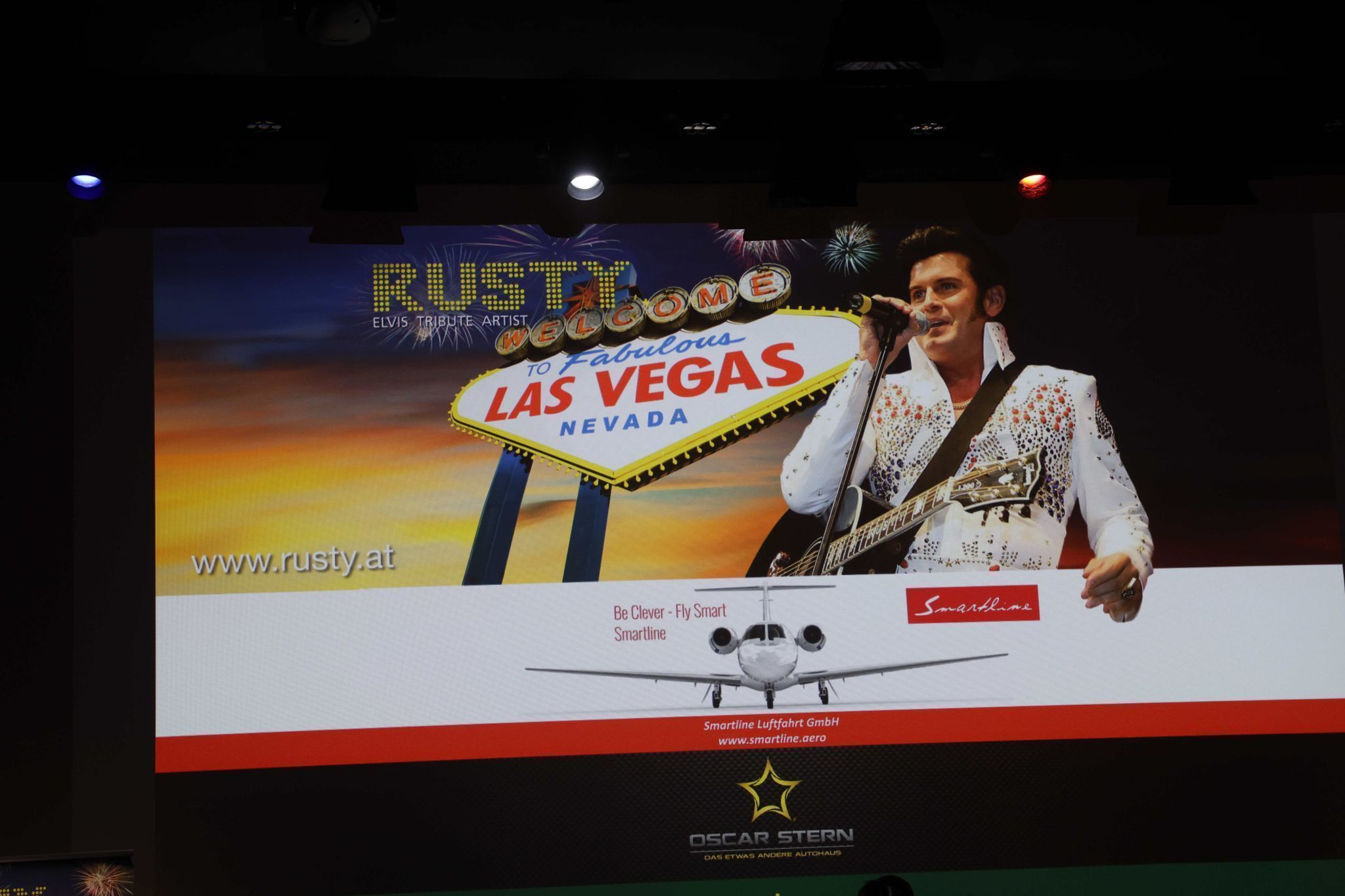 Das Motto des Abends.