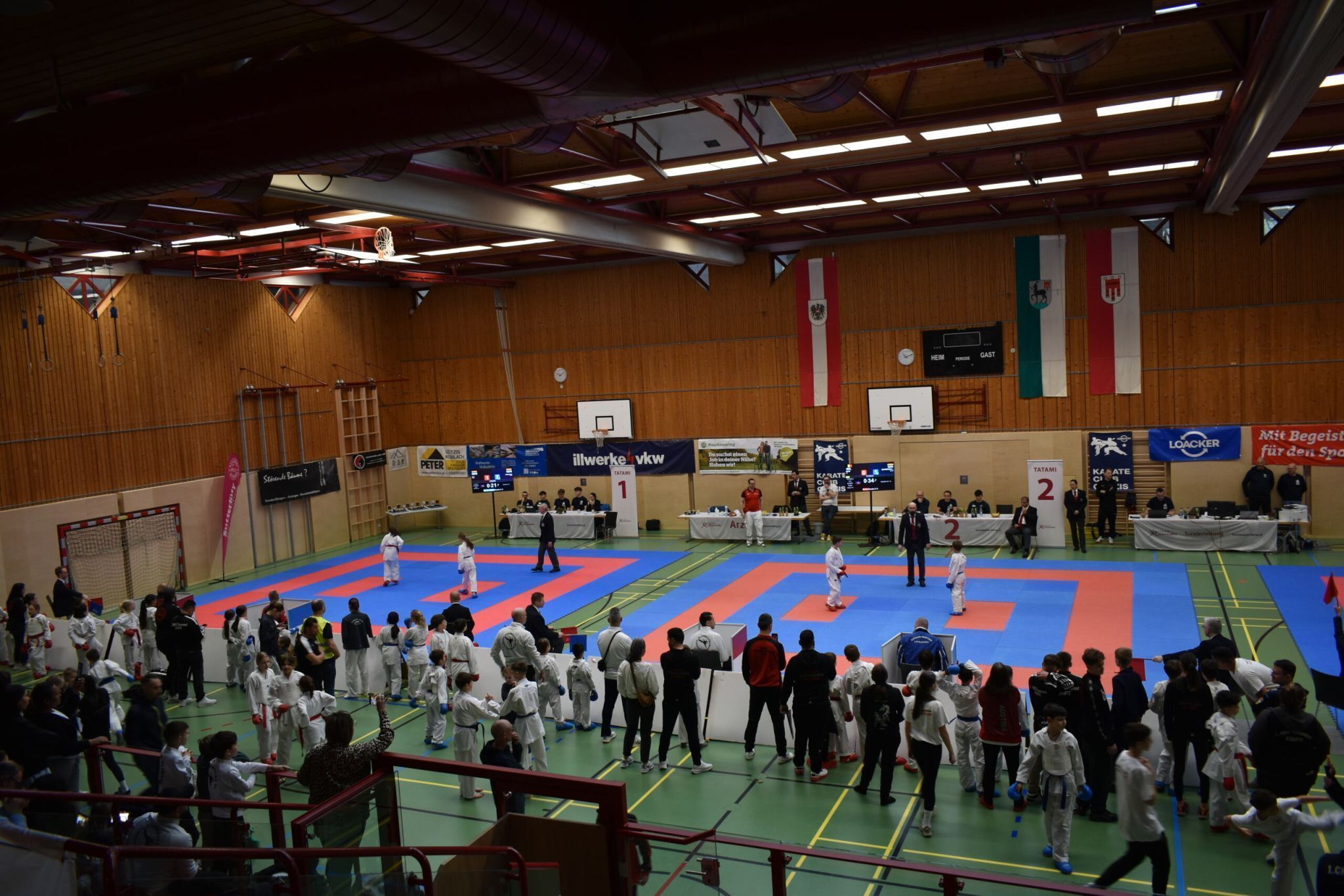 Zu Ehren von Gründer Harald Ellensohn: Karate-Nachwuchs gibt sich in Götzis die Ehre. VEREIN