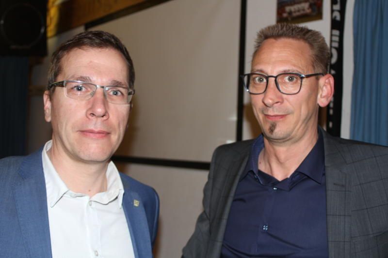 Bürgermeister Florian Küng und Martin Schreiber werden noch viele Gespräche zwecks Umsetzung führen müssen. 