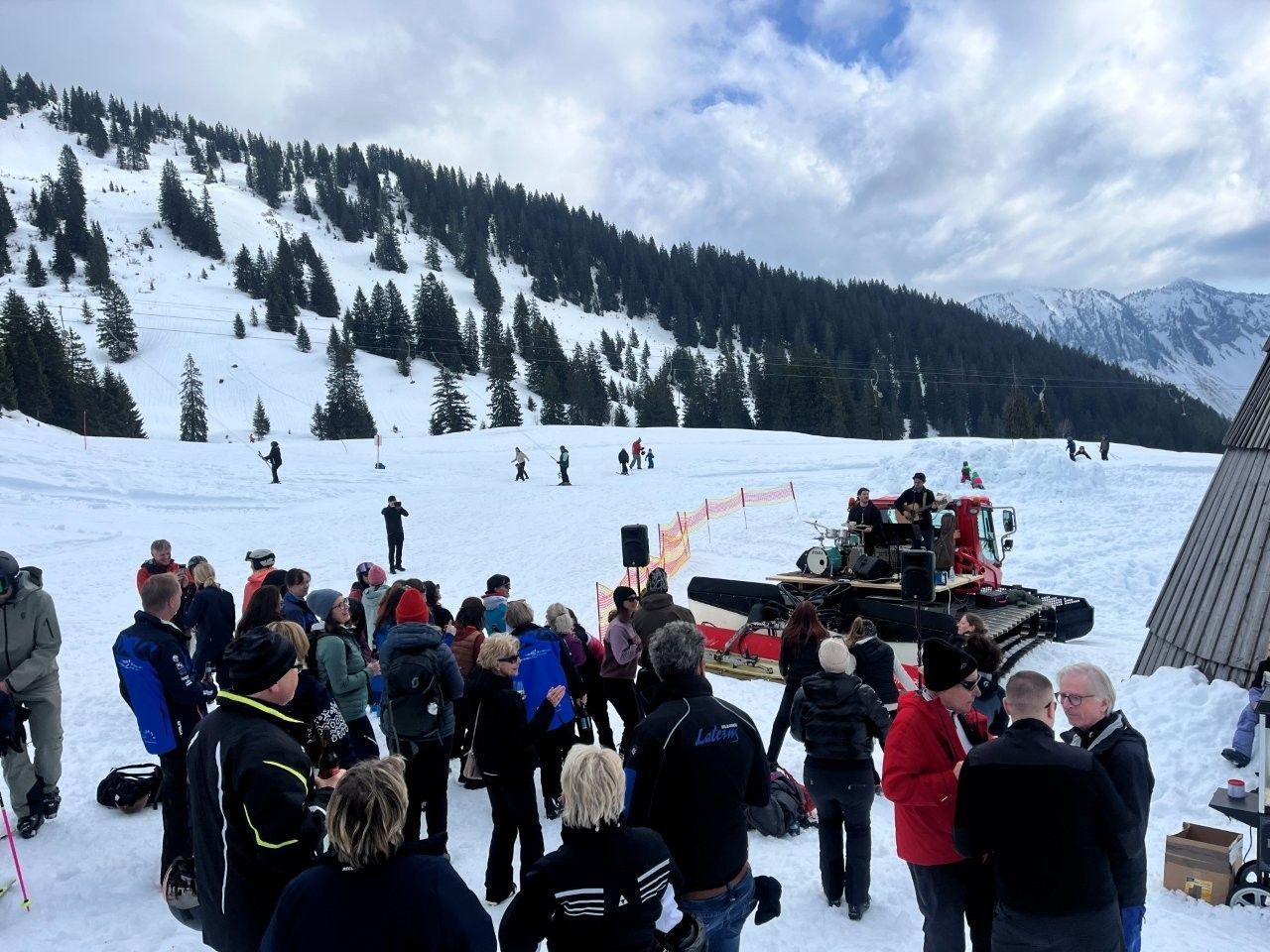 Die Zuschauer waren vom Ambiente und Atmosphäre begeistert.