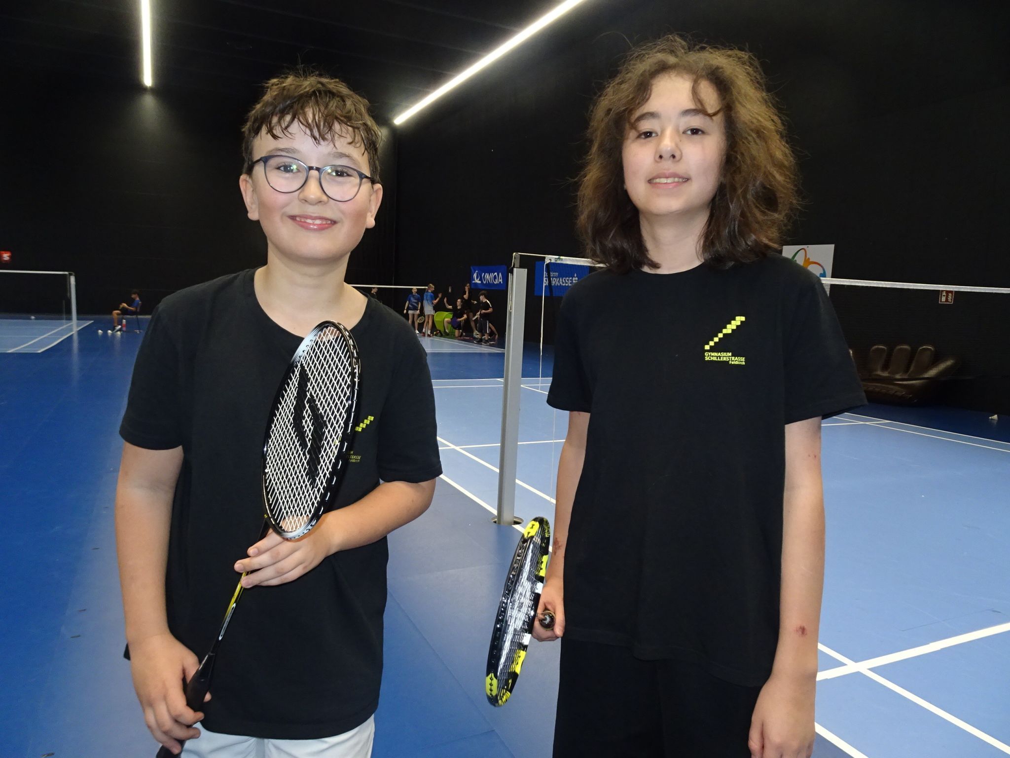 Fynn Dreier-Heinzle und Tamino Buschkavski waren als Vertreter für das BG Schillerstraße dabei.
