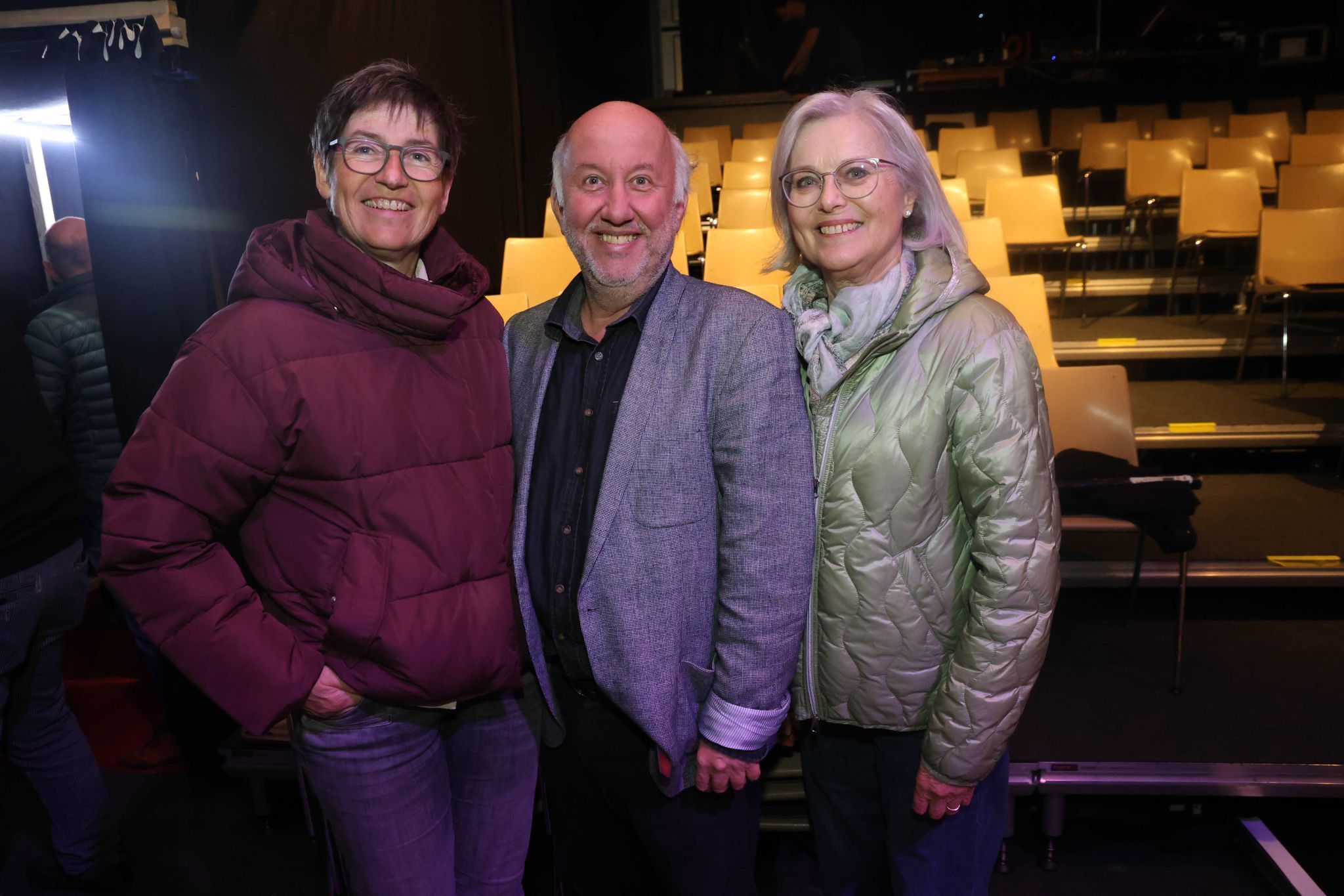 Sabine Hartmann, Marcus Harm und Ingrid Egel.