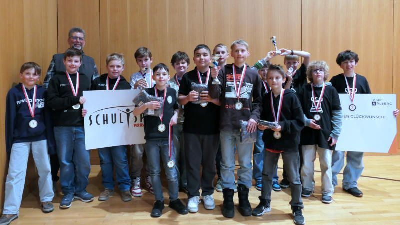 Viele junge Sportler vertreten Vorarlberg in Salzburg. 