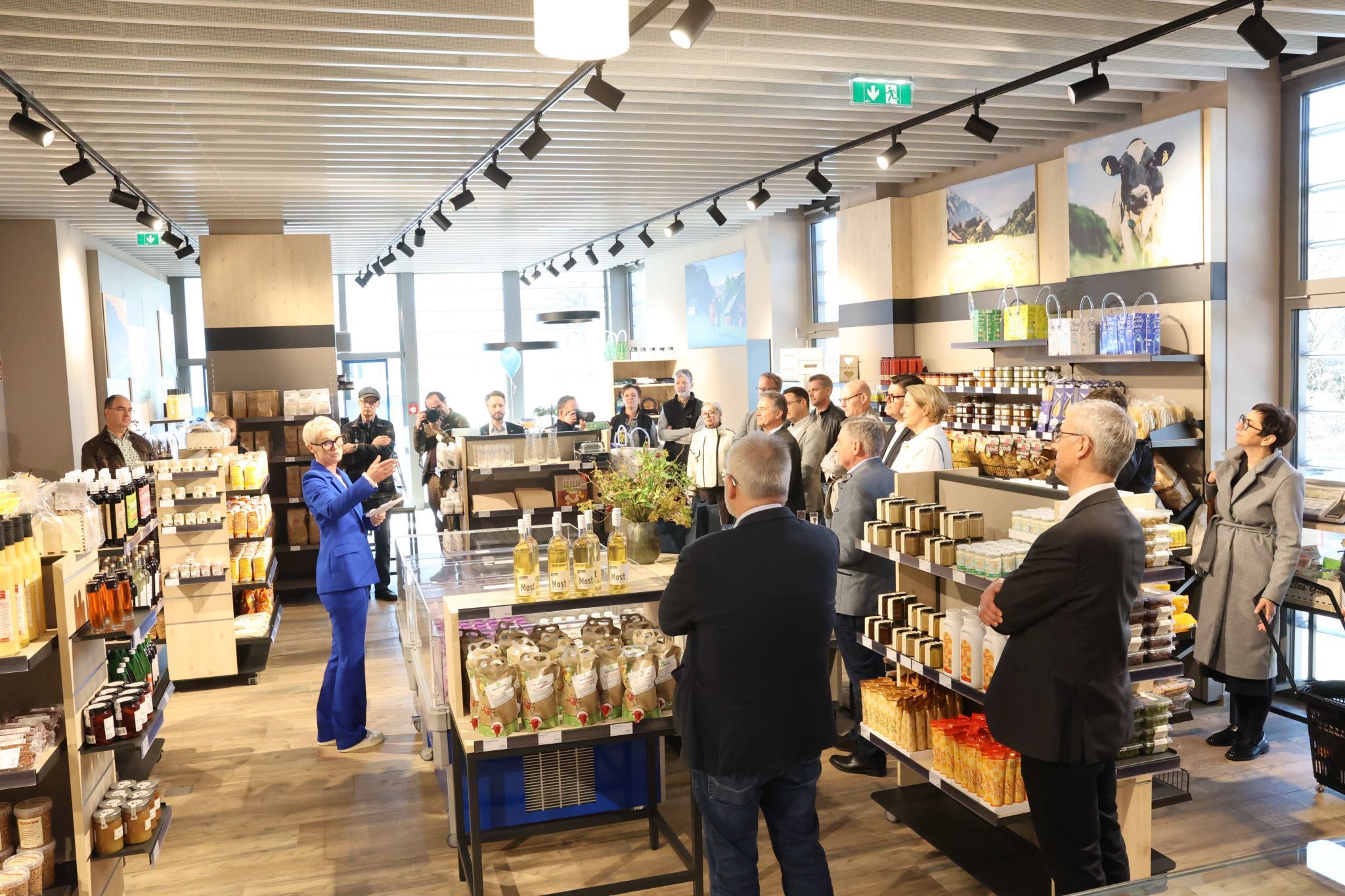 COO Helga Stark bei ihren Ausführungen.