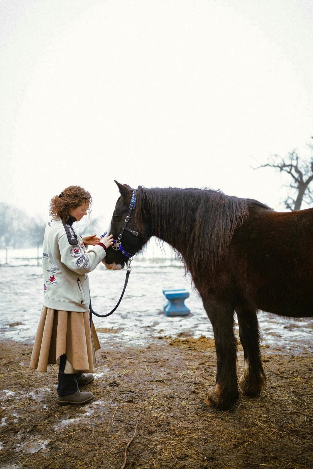 Johanna Gertschnig und ihre Stute Arabela verstehen sich ohne Worte.  