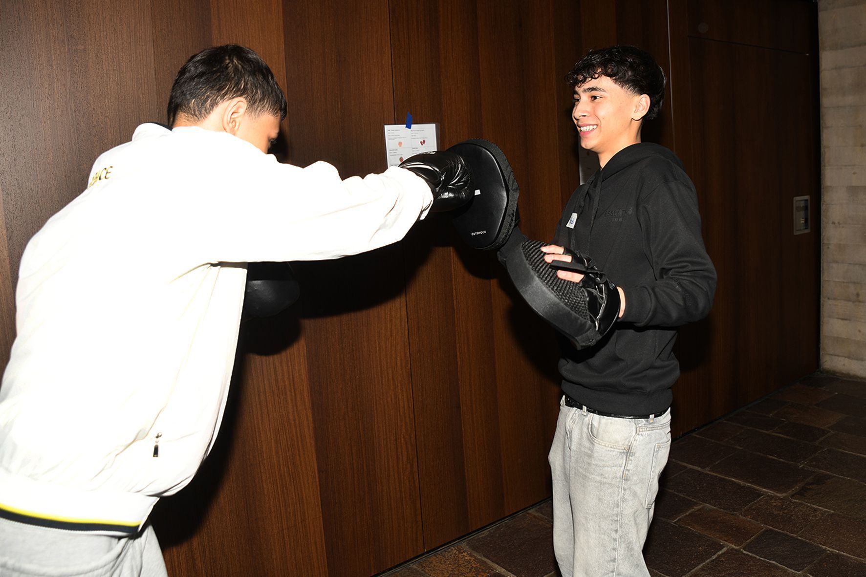 Die Jugendlichen waren mit Begeisterung dabei. 