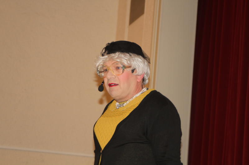 Ging die Post ab: Oma Lilli. 