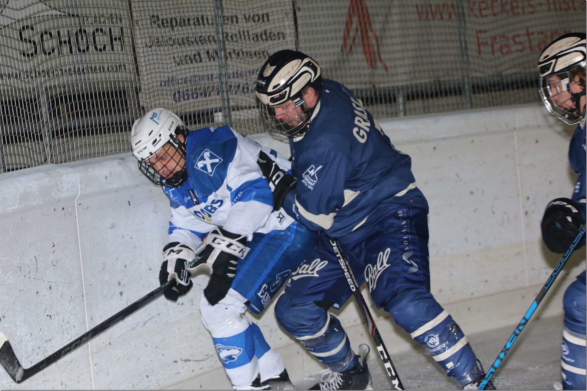 Harte Bandage im ersten Finale.