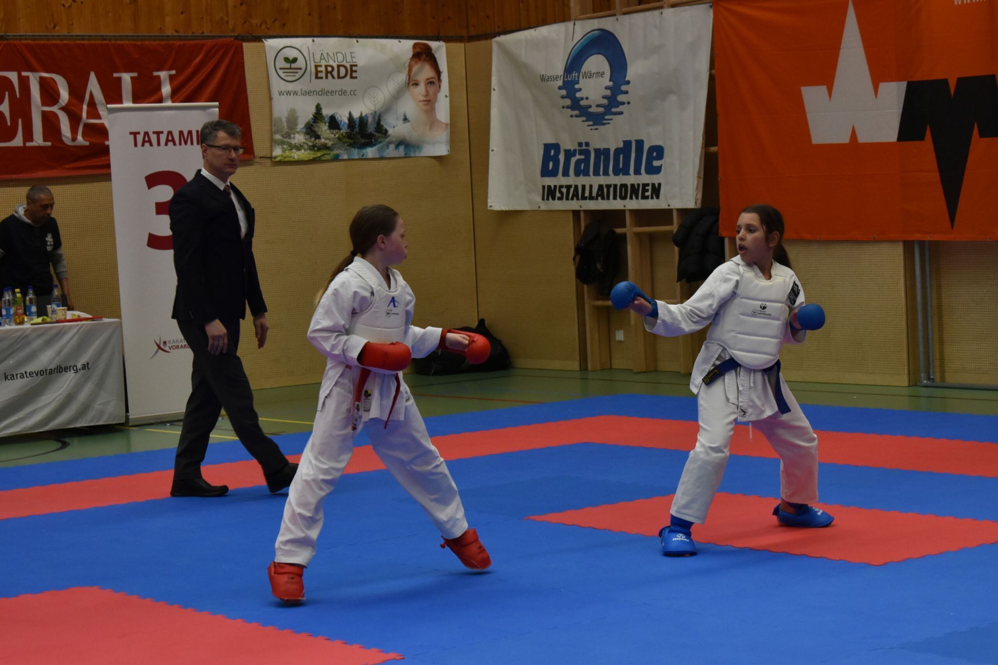 Mädchen sind auch dabei. 