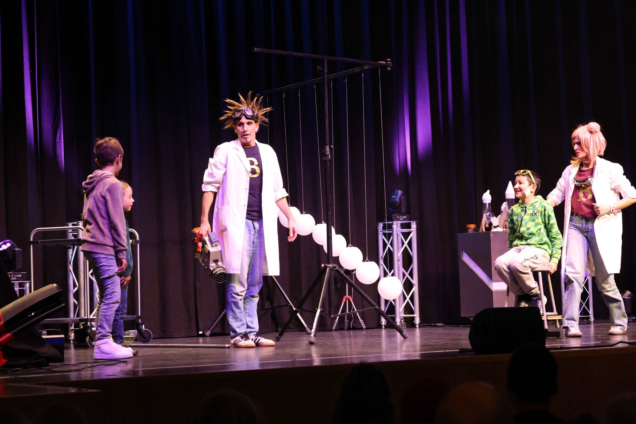 Wissenschaftsshow begeistert Kinder