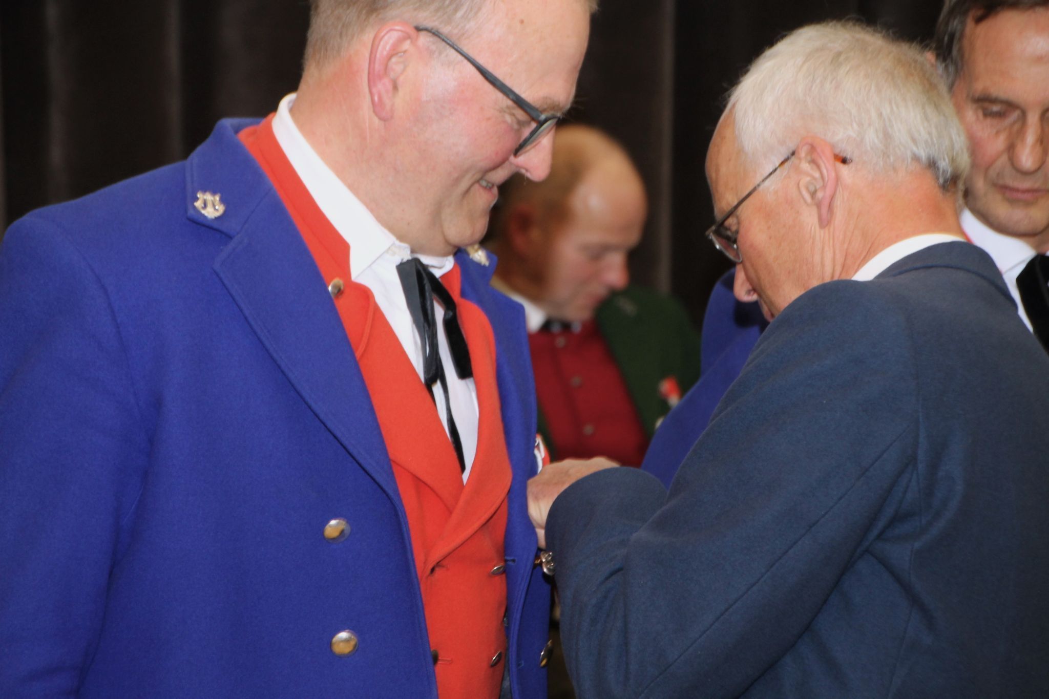 Der Blasmusikbezirk Bregenzerwald ließ seine Jubilare hochleben.