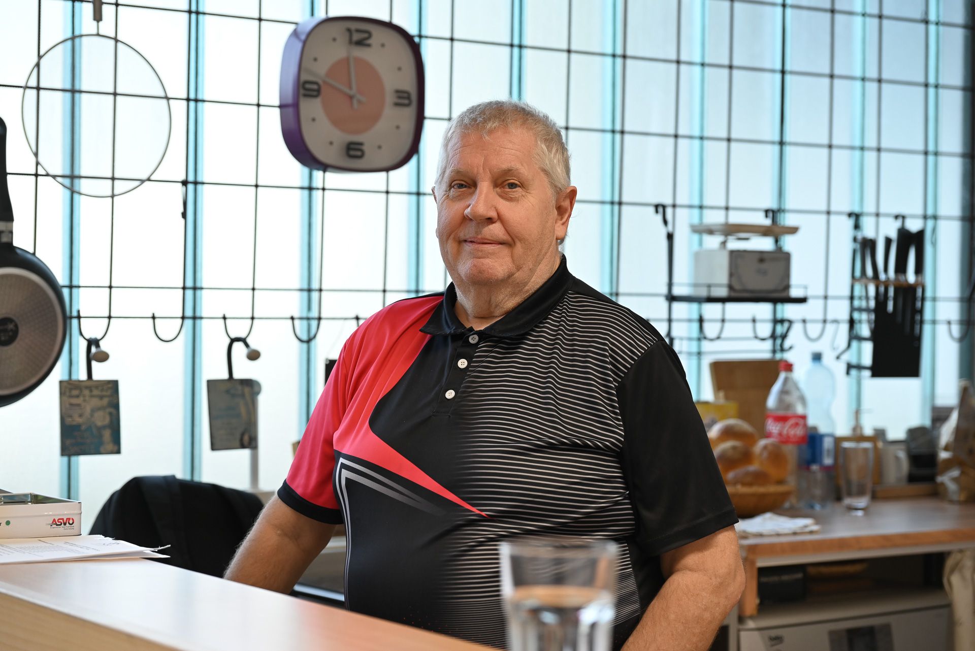 Josef Schneider sorgte für die Verpflegung der Spieler während der Partien. (BVS)