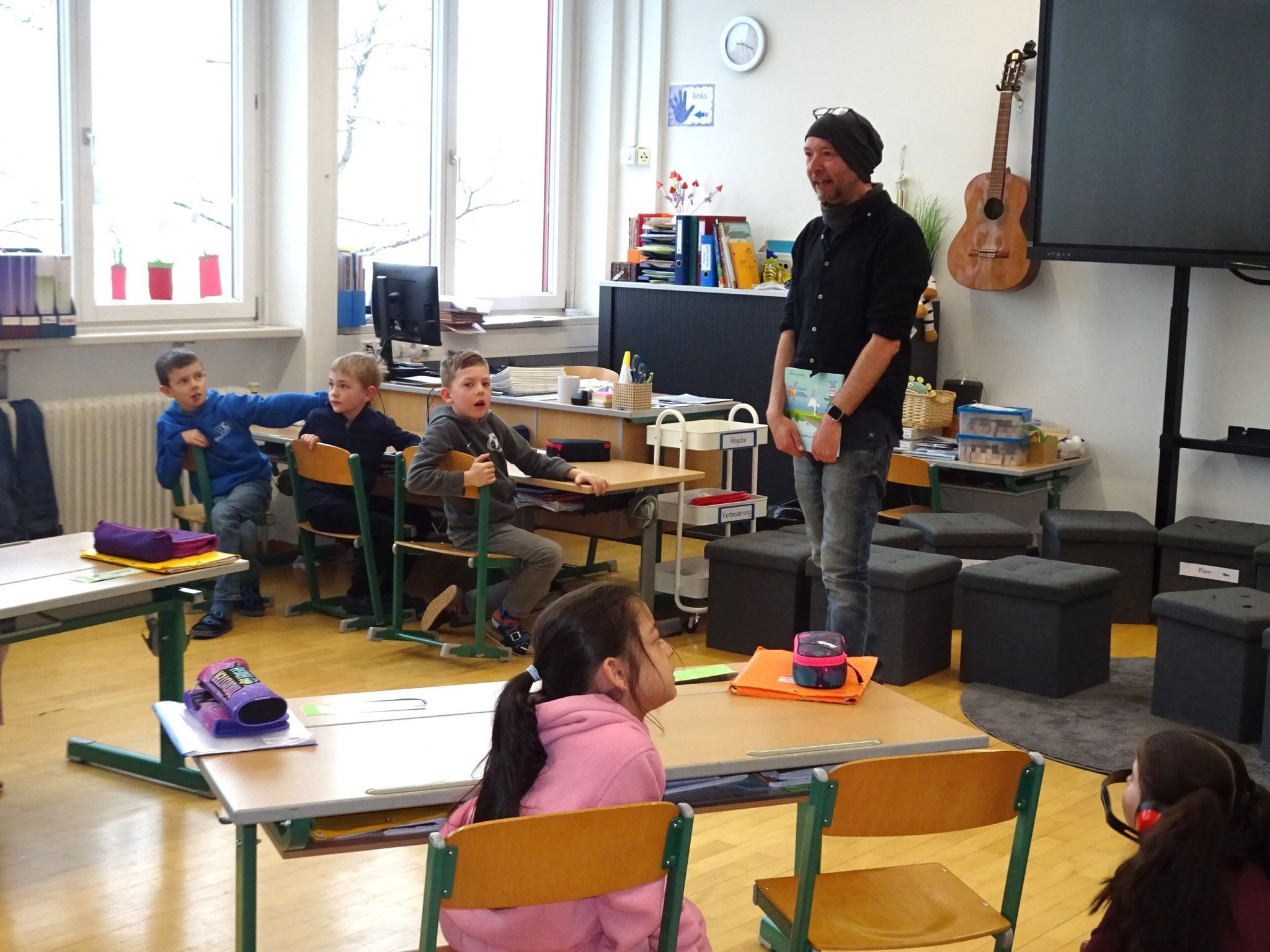 Eltern engagierten sich und gestalteten den Unterricht mit ihren eigenen Erfahrungen mit.