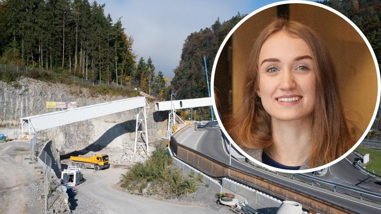 Glück auf! Die Frau des Landesstatthalters wird Tunnelpatin