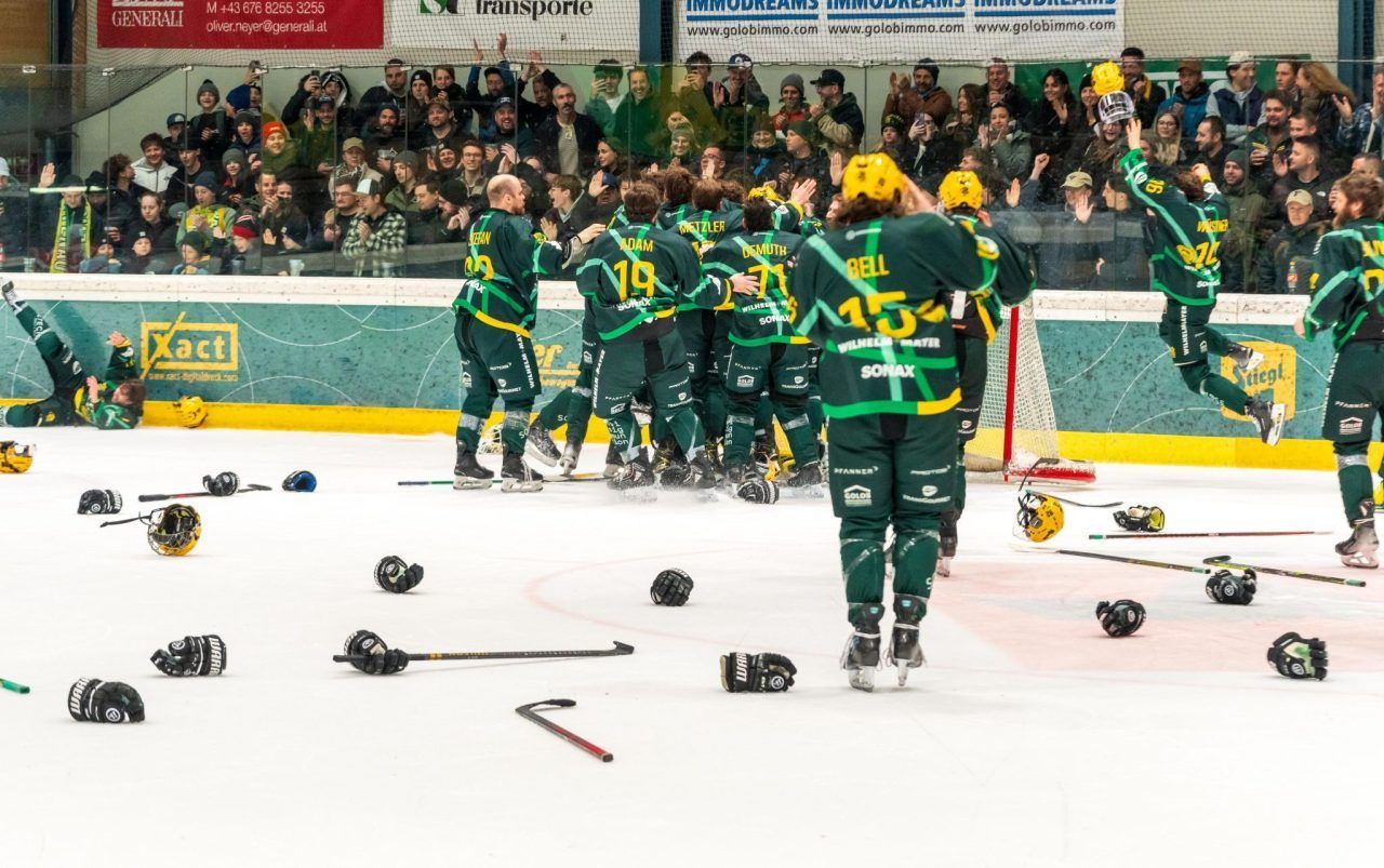 So feierte der EHC Lustenau seinen Meistertitel