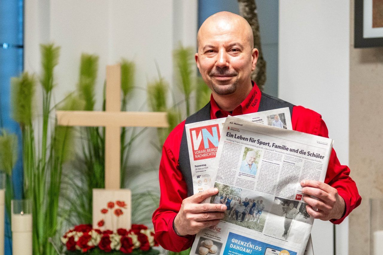 Kostenlose Nachrufe in den VN – „So eine schöne Würdigung hat sich mein Mann verdient“