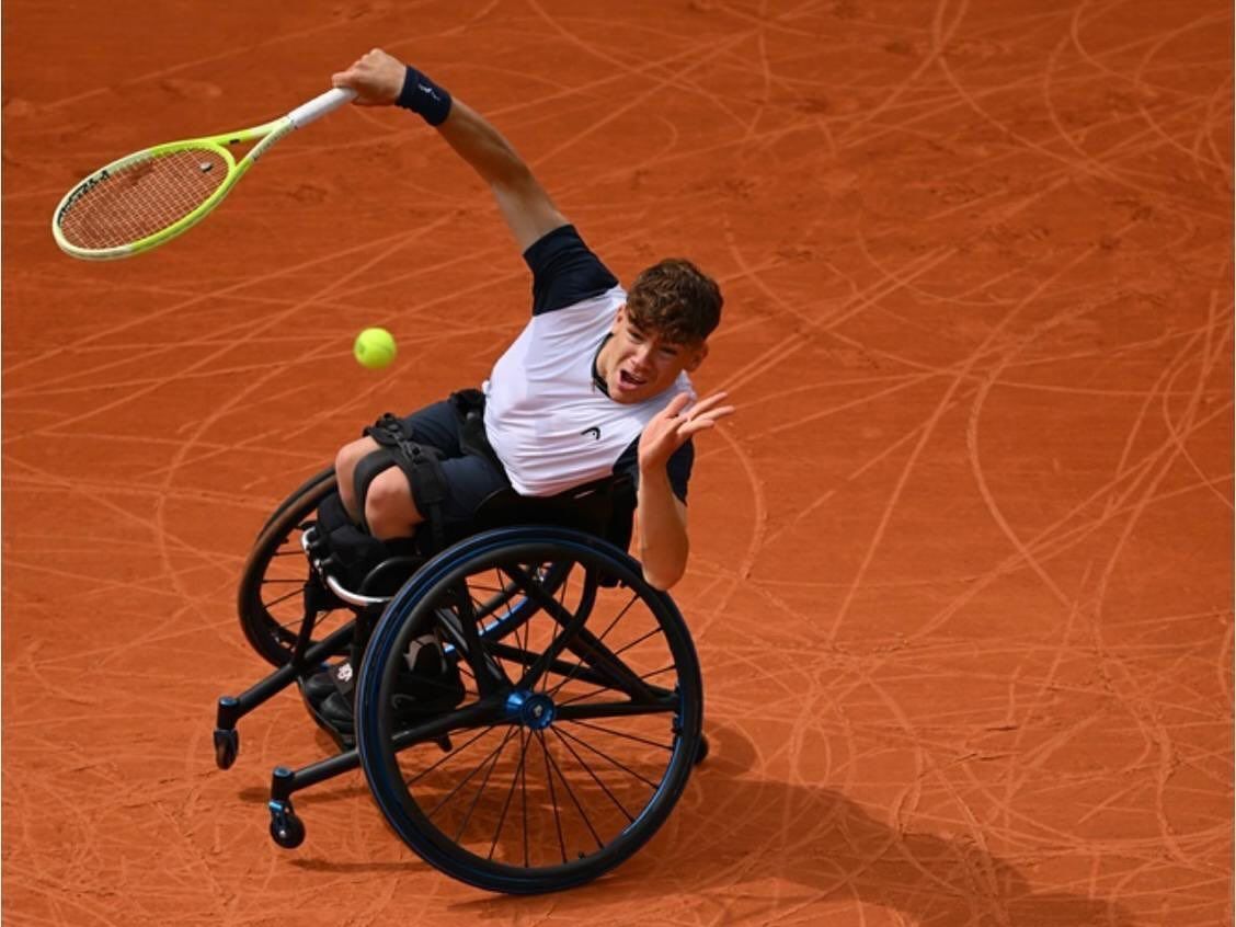 Rollstuhltennis Maximilian Taucher