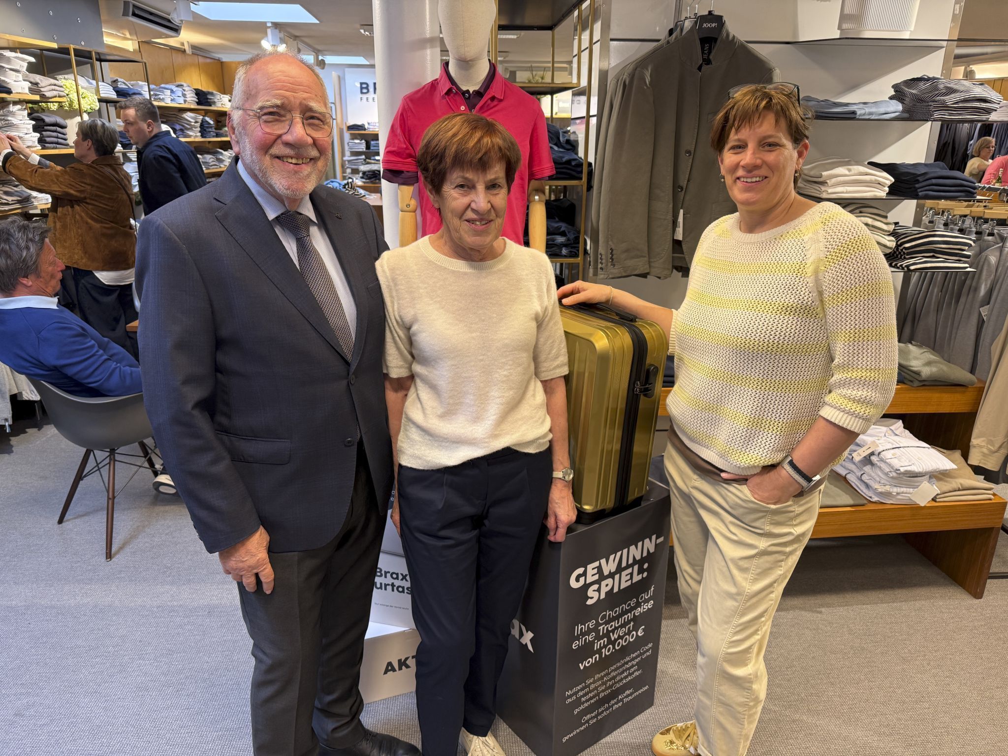 Walter und Rosi Mayer luden mit Petra Vogl-Mayer zu den Brax-Tagen