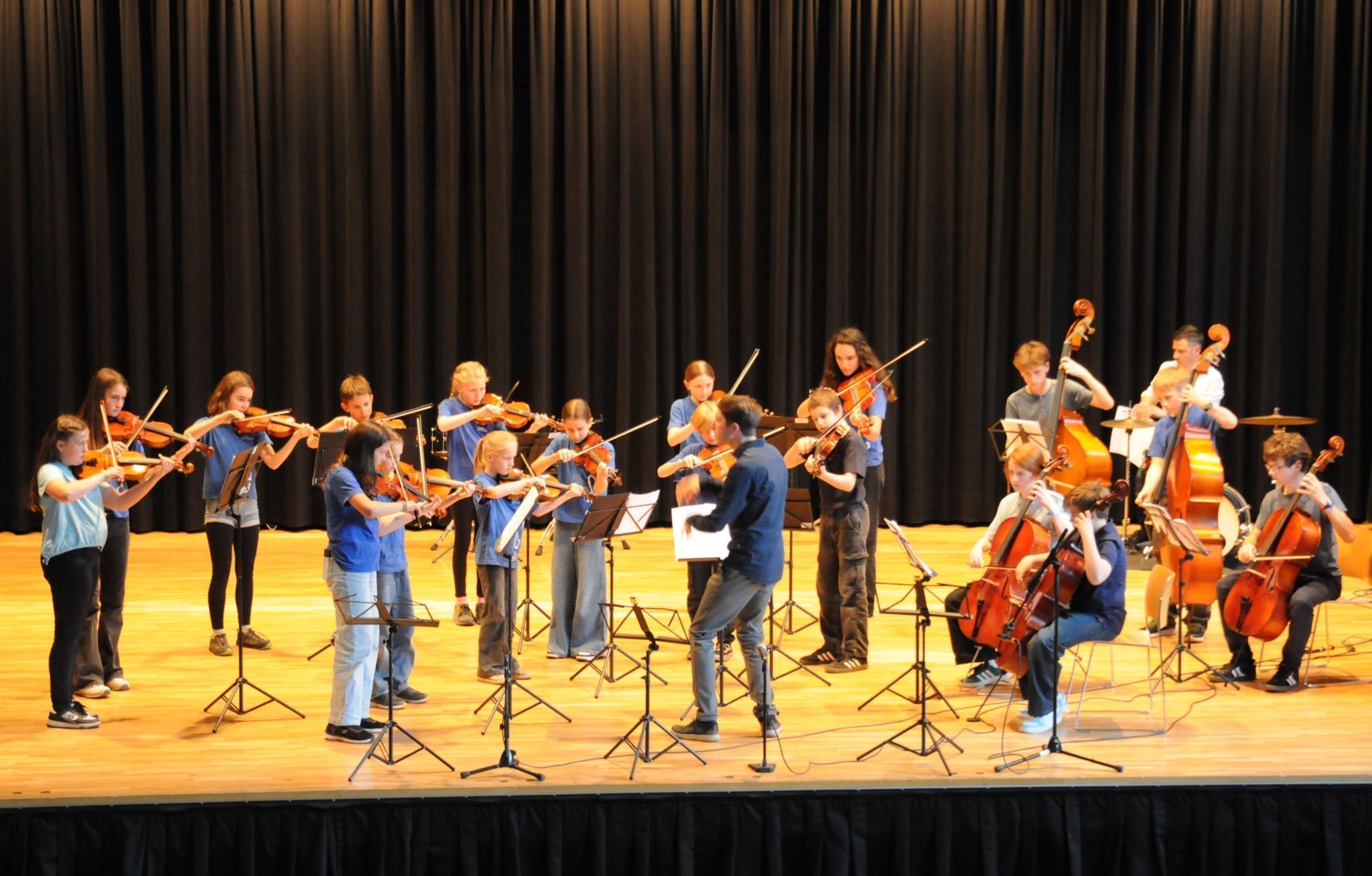 Das Dorfkonzert in Übersaxen war sehenswert. PETER STEIDL