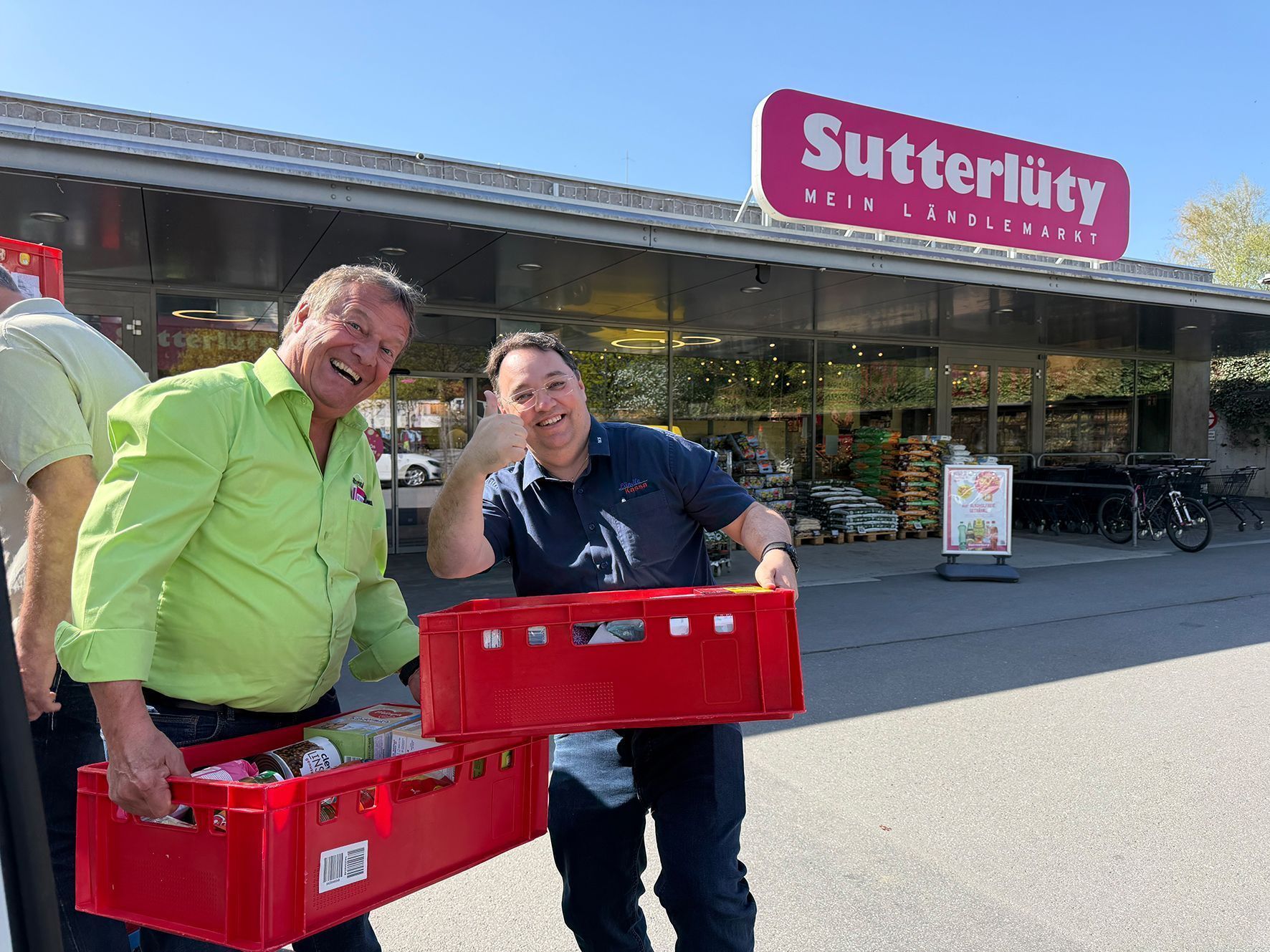 Harald Schwarzer und Mike Fleisch.