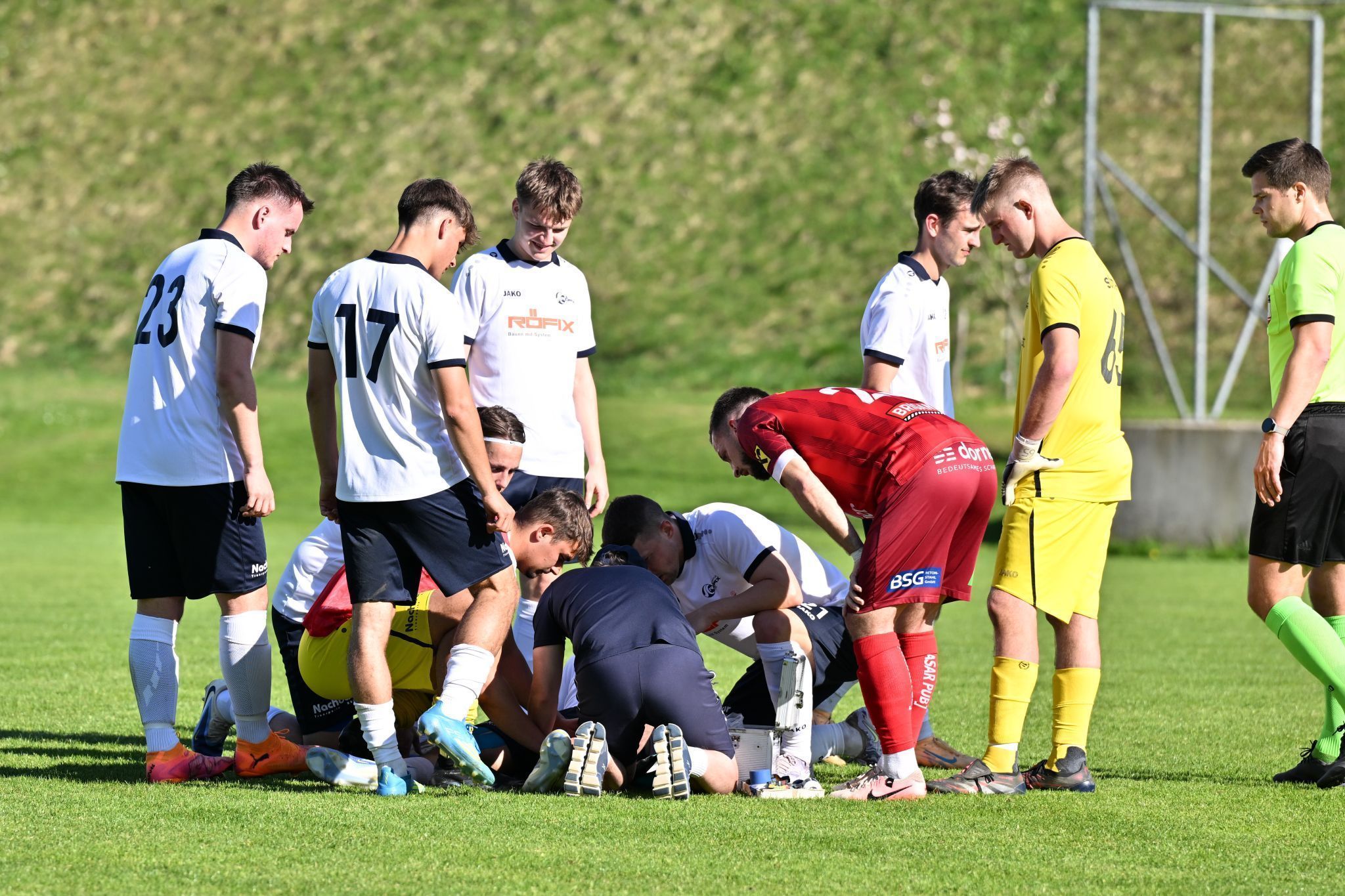 Röthis Torjäger Arbnor Rexhaj fehlt wegen einer Knieverletzung. VN-SERRA