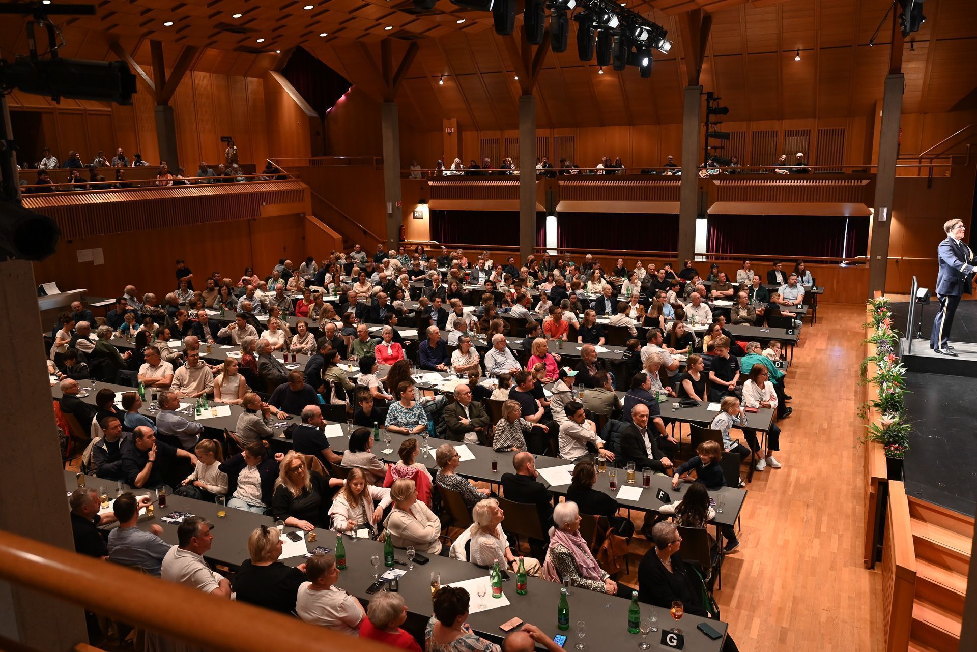 Der Reichshofsaal war gut besetzt.