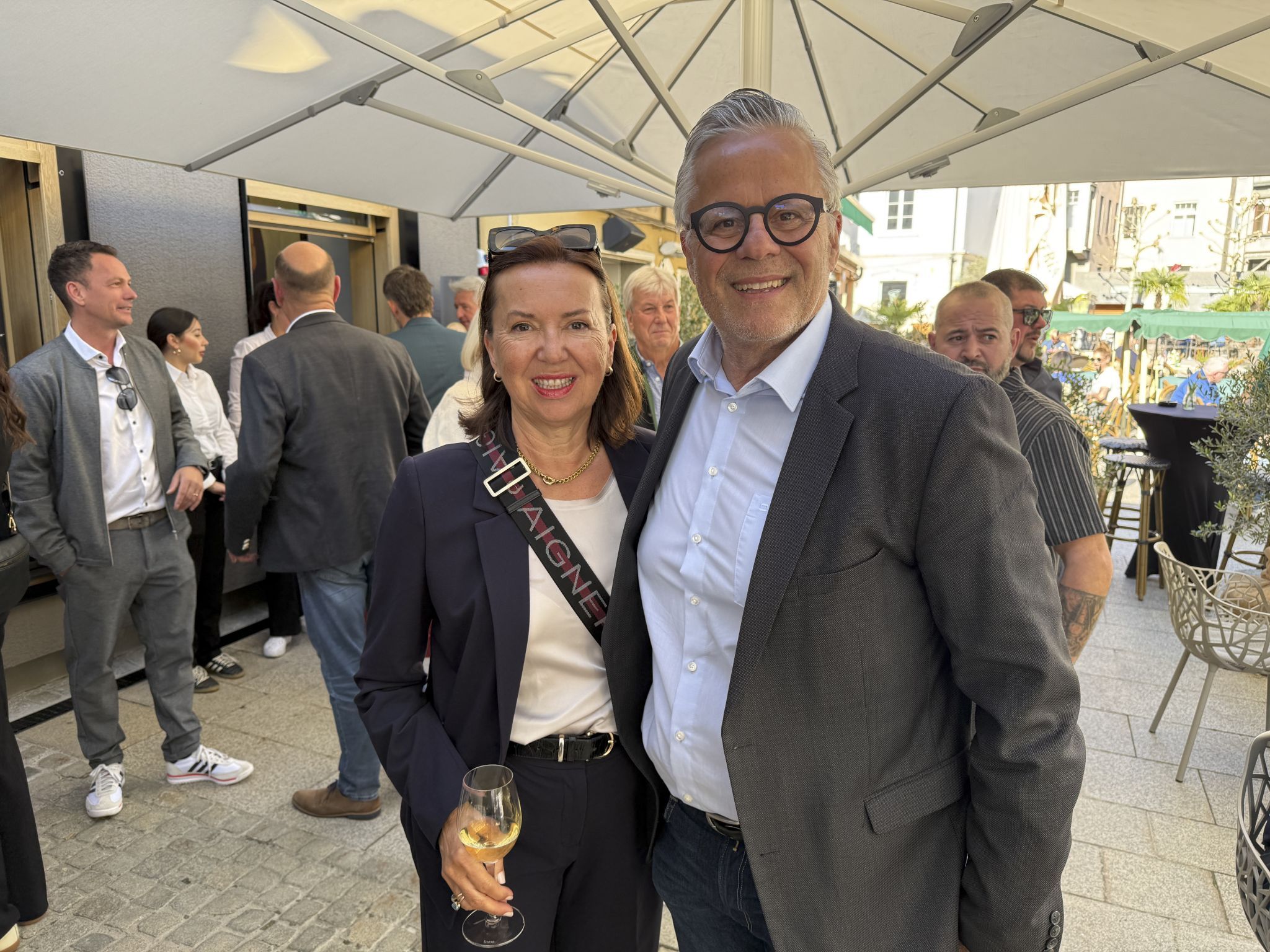 Birgitt und Vize Bgm. Roland Frühstück waren begeistert