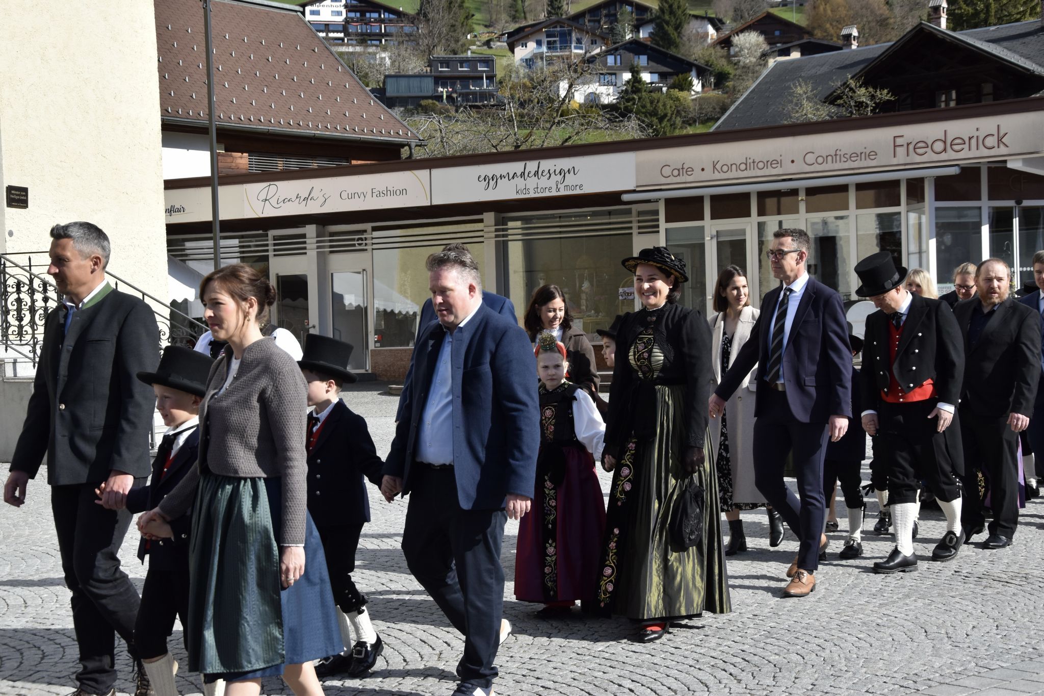 Am Ostermontag feierte die Pfarre Schruns das Fest der Erstkommunion.