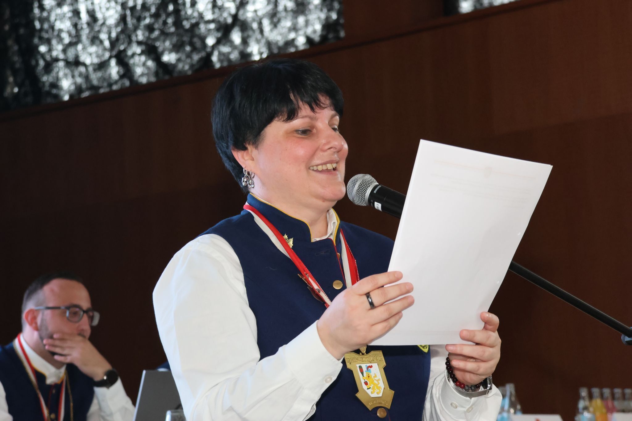VVF-Präsidentin Barbara Lässer startete in eine neue Periode. Die Lustenauerin ist seit 2021 Chefin des Verbandes.