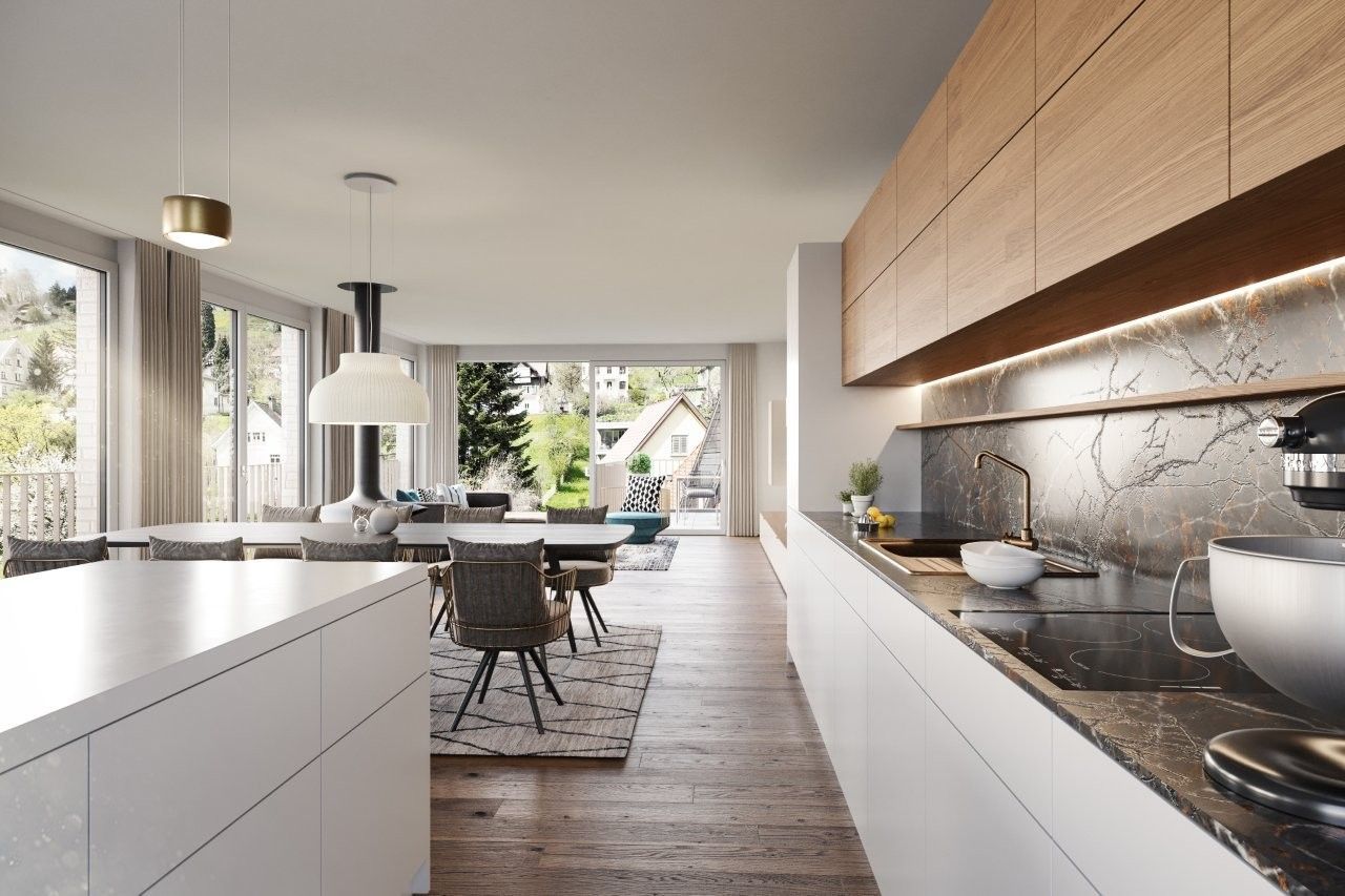 Fünf neue Wohnungen entstehen. 