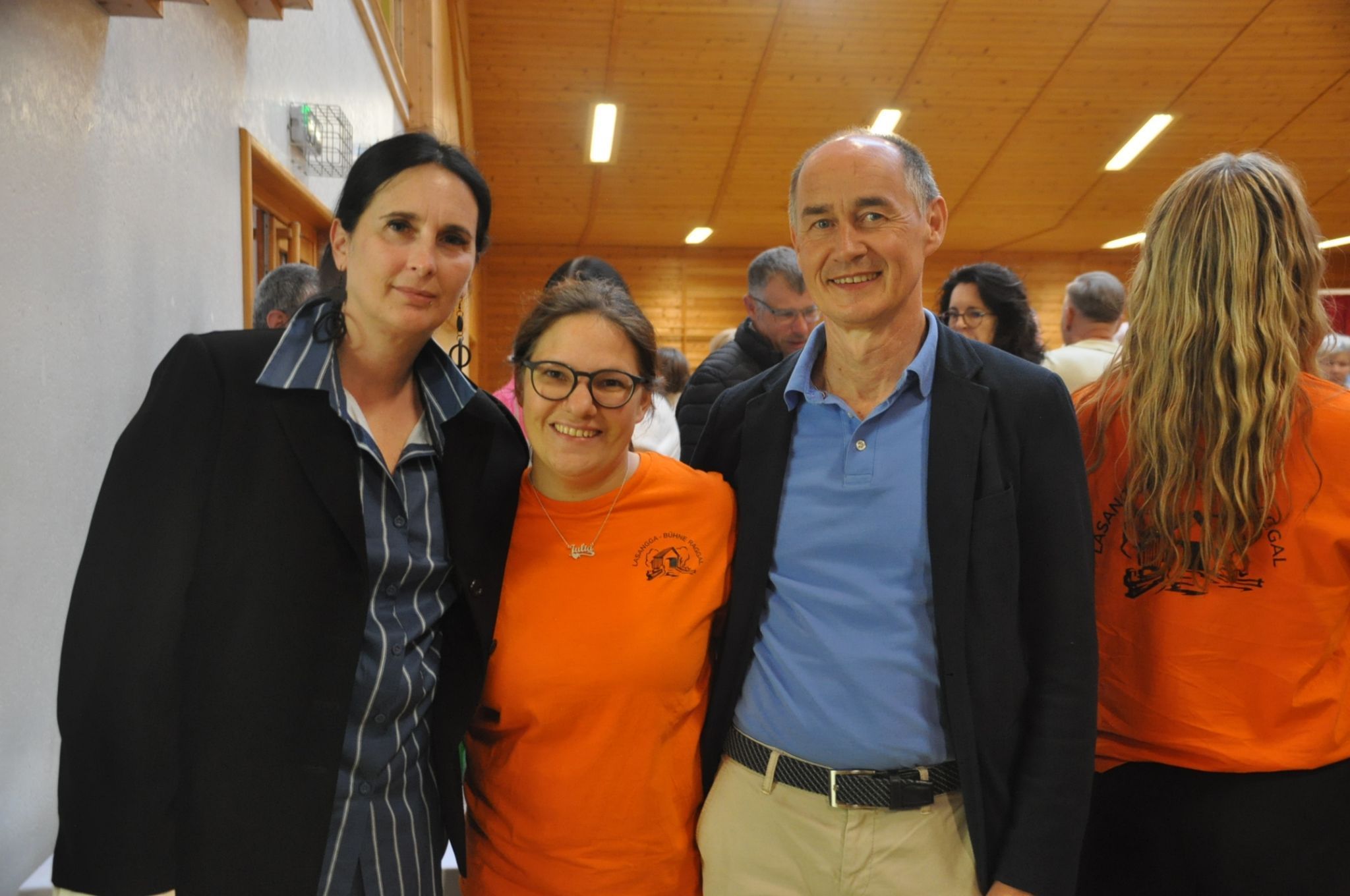 3.	Sponsoren Carolin Patocka und Georg Türtscher mit Julia