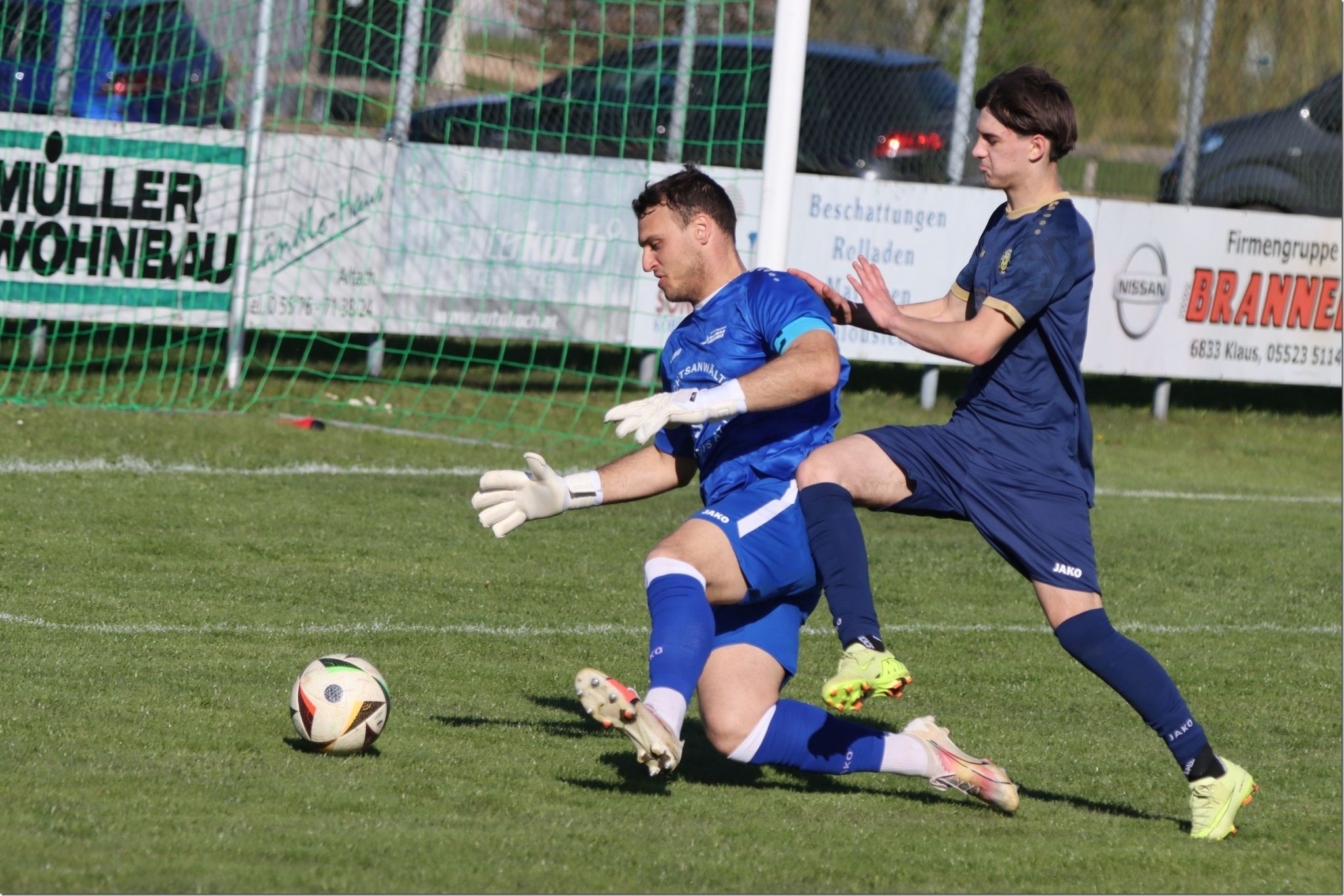 Zu Null: Dominic Hehle. 