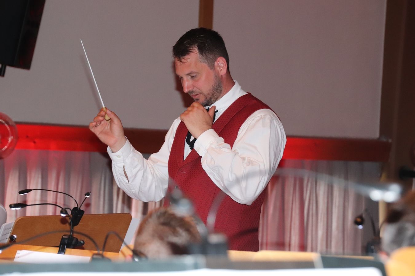 Kapellmeister Christian Alge-Lapitz stellte einen besonderen Konzertabend zusammen.