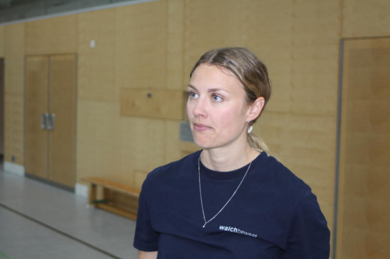 Stefanie Kilga hofft auf ein gutes Abschneiden und bleibende Erlebnisse für die Spielerinnen. 