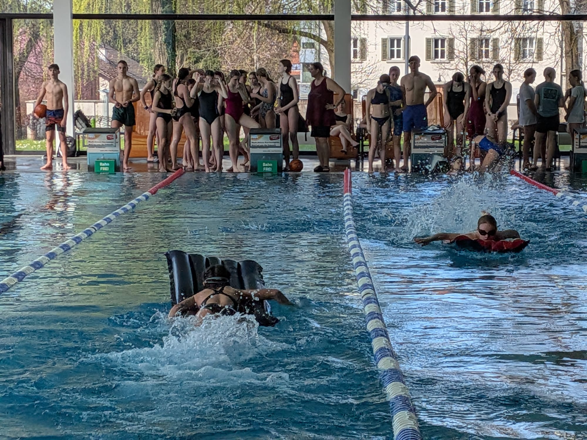 Gute Leistungen boten die etwa Hundert Starter.