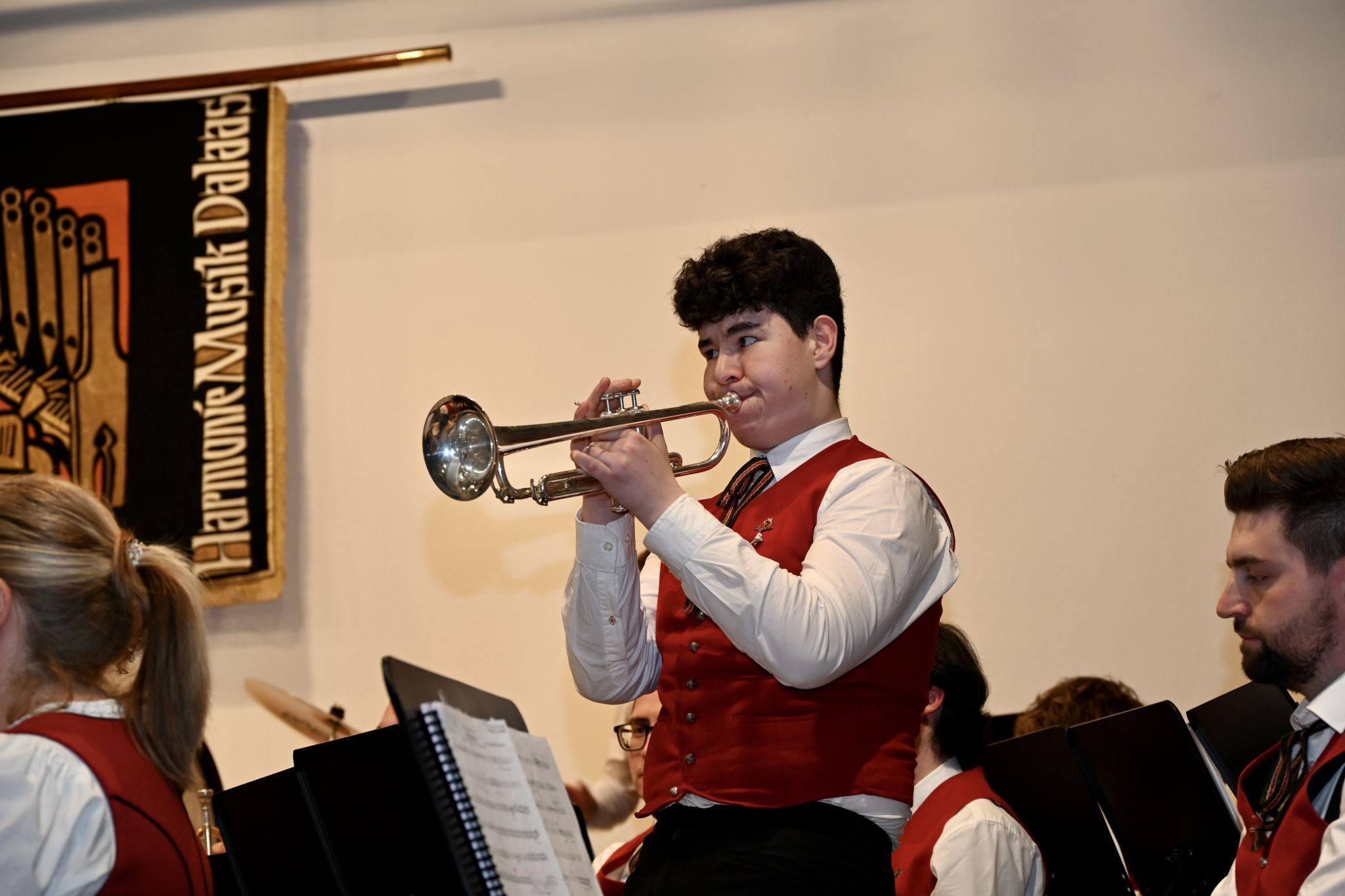 Solistische Einlagen der Jungmusikanten der HM Dalaas.