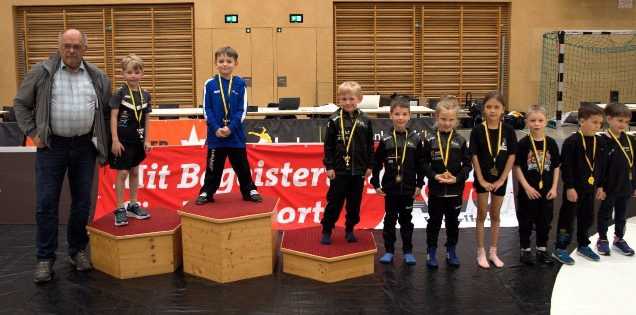 So feierten die Klauser Ringer ihre Erfolge. 