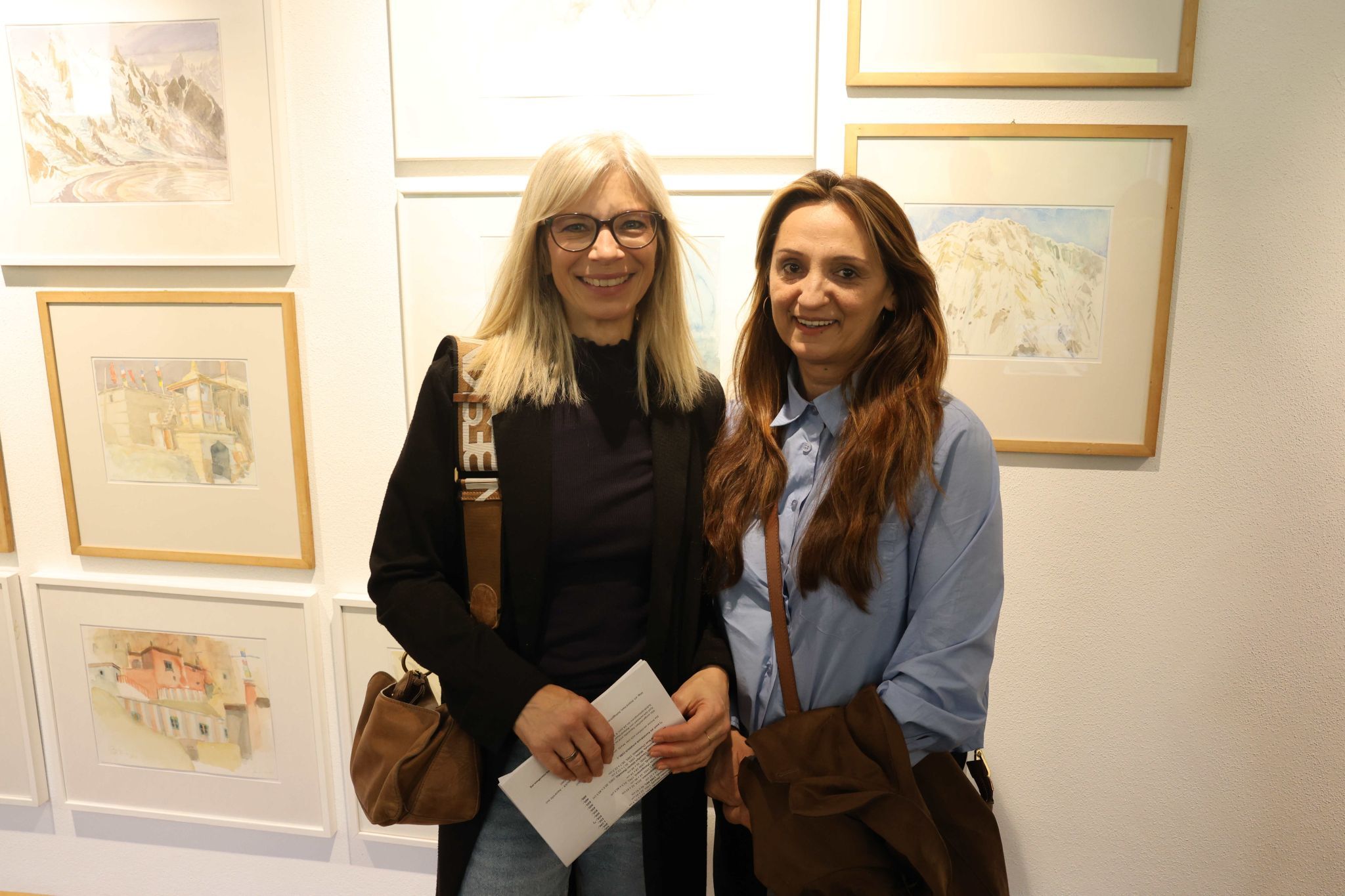 Cornelia Mathias-Rothmund (Vorarlberg Museum) und Susanna Koch (Kulturabteilung Land).