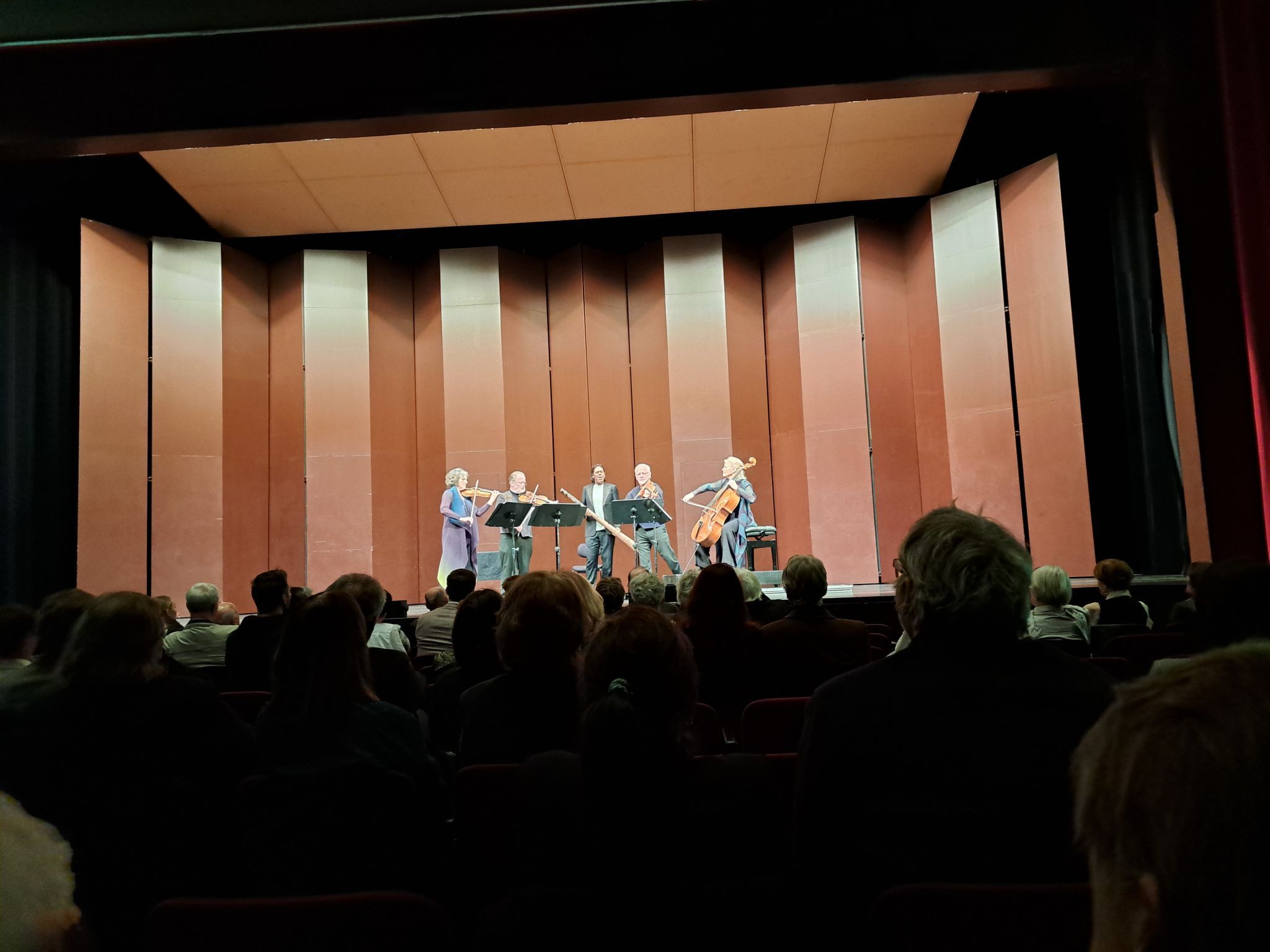 Das Brodsky-Quartett mit William Barton. Copyright Barbara Huber