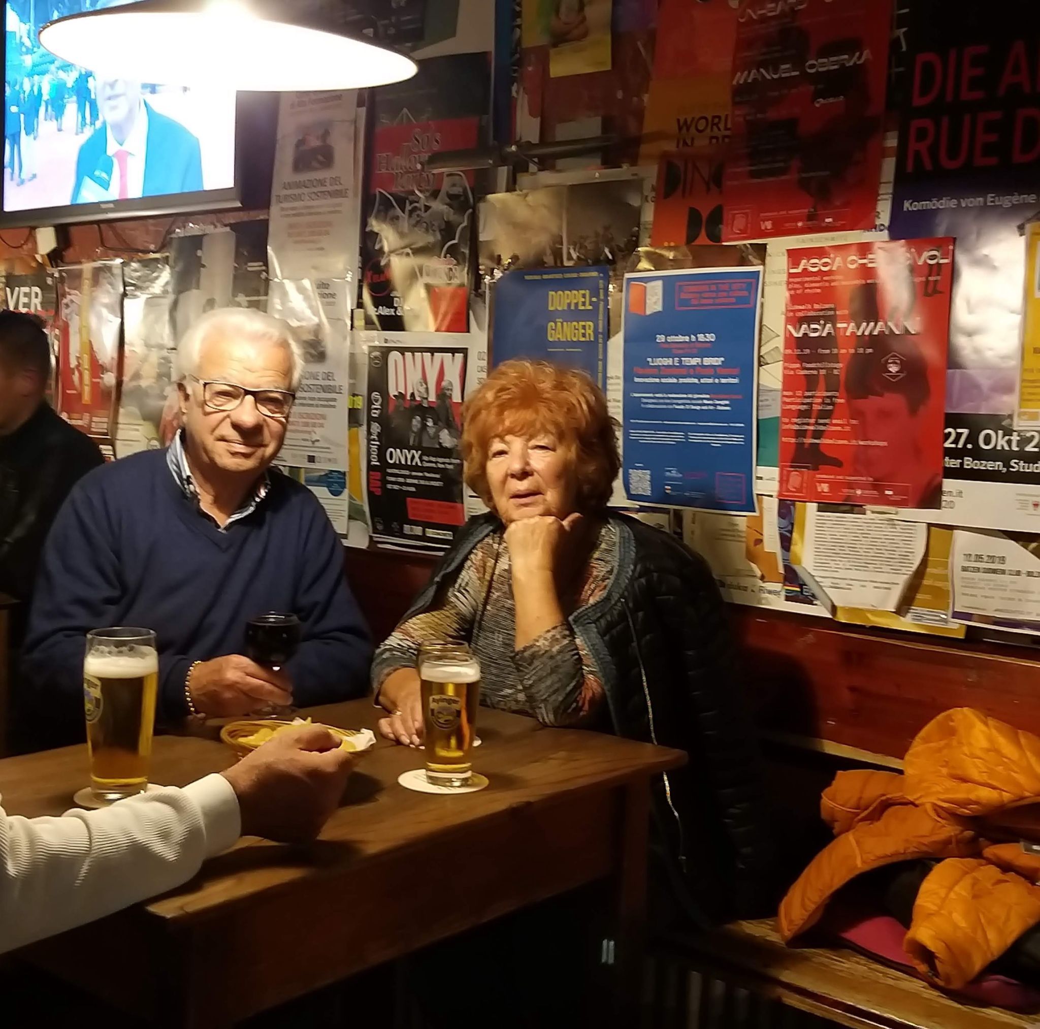 Junggeblieben besuchten Egon und Gerda mit ihren Kindern jede Bar.