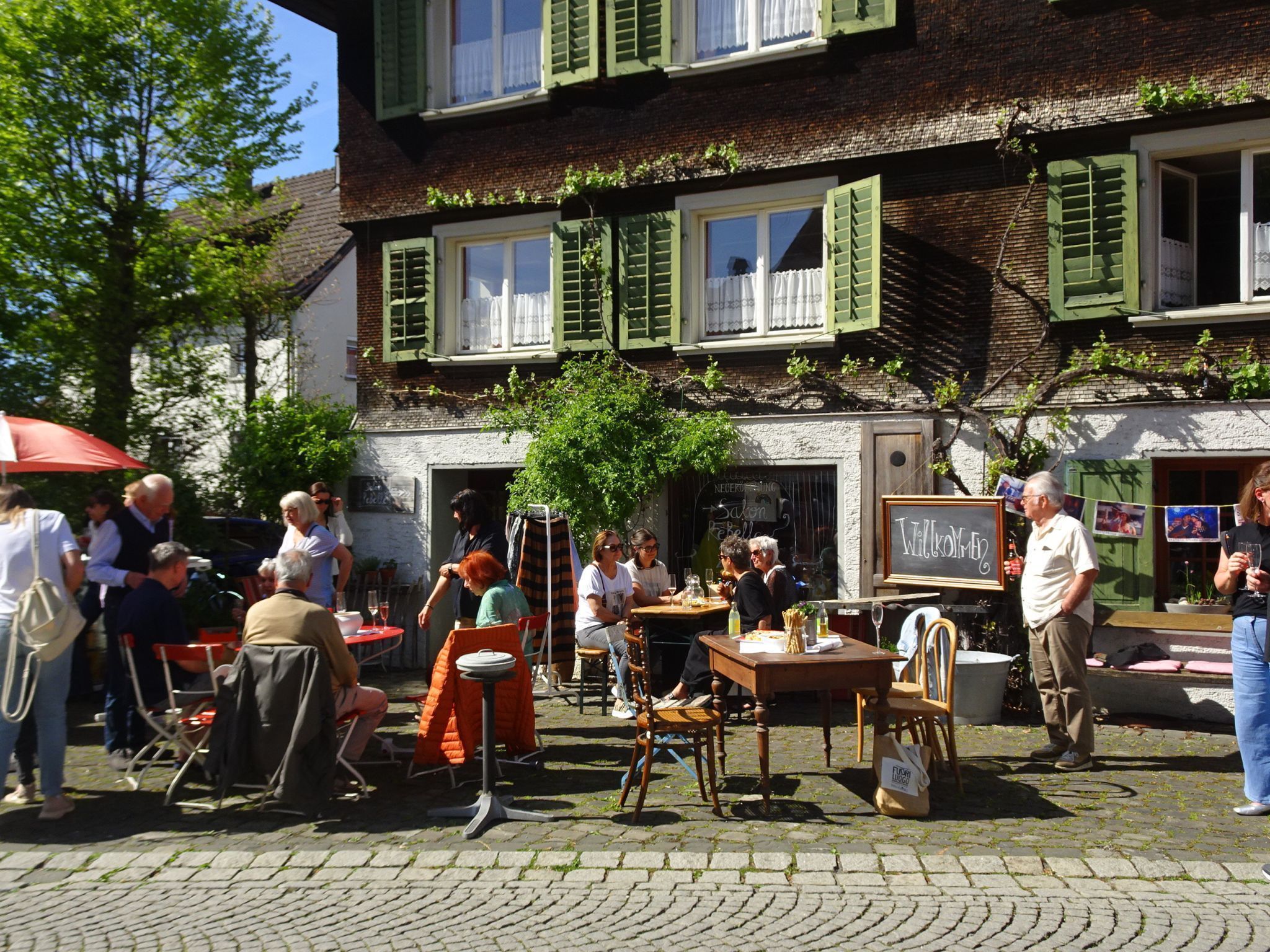 Das alte Haus in der Bäumlegasse bietet die passende Kulisse für das neue Konzept.