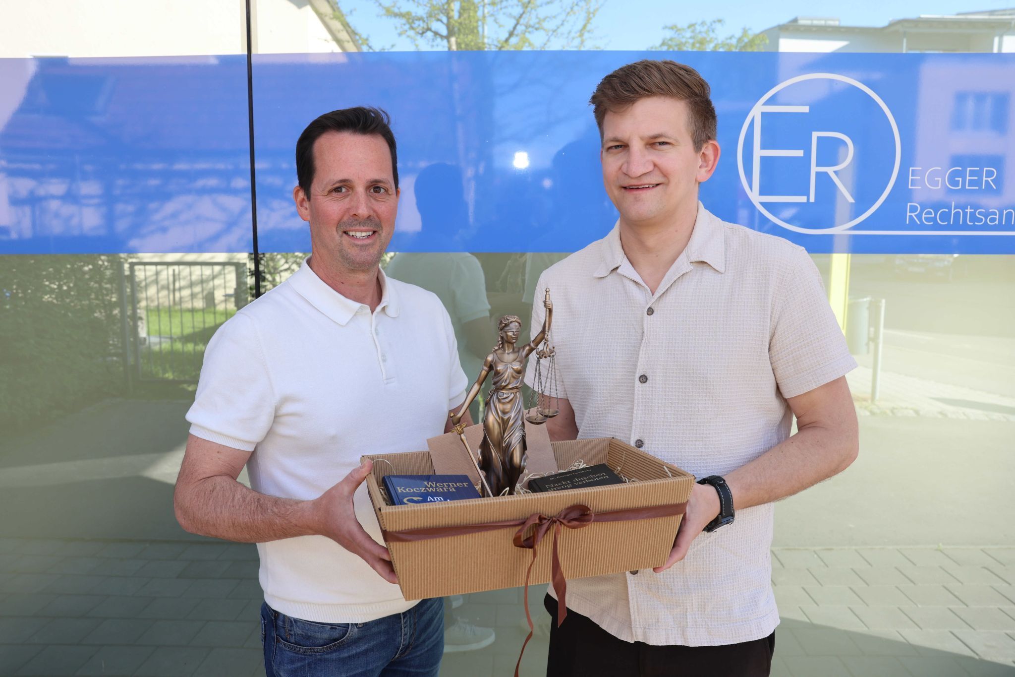 Freie Versicherungsmakler Thomas Hartmann und Christoph Dingler.