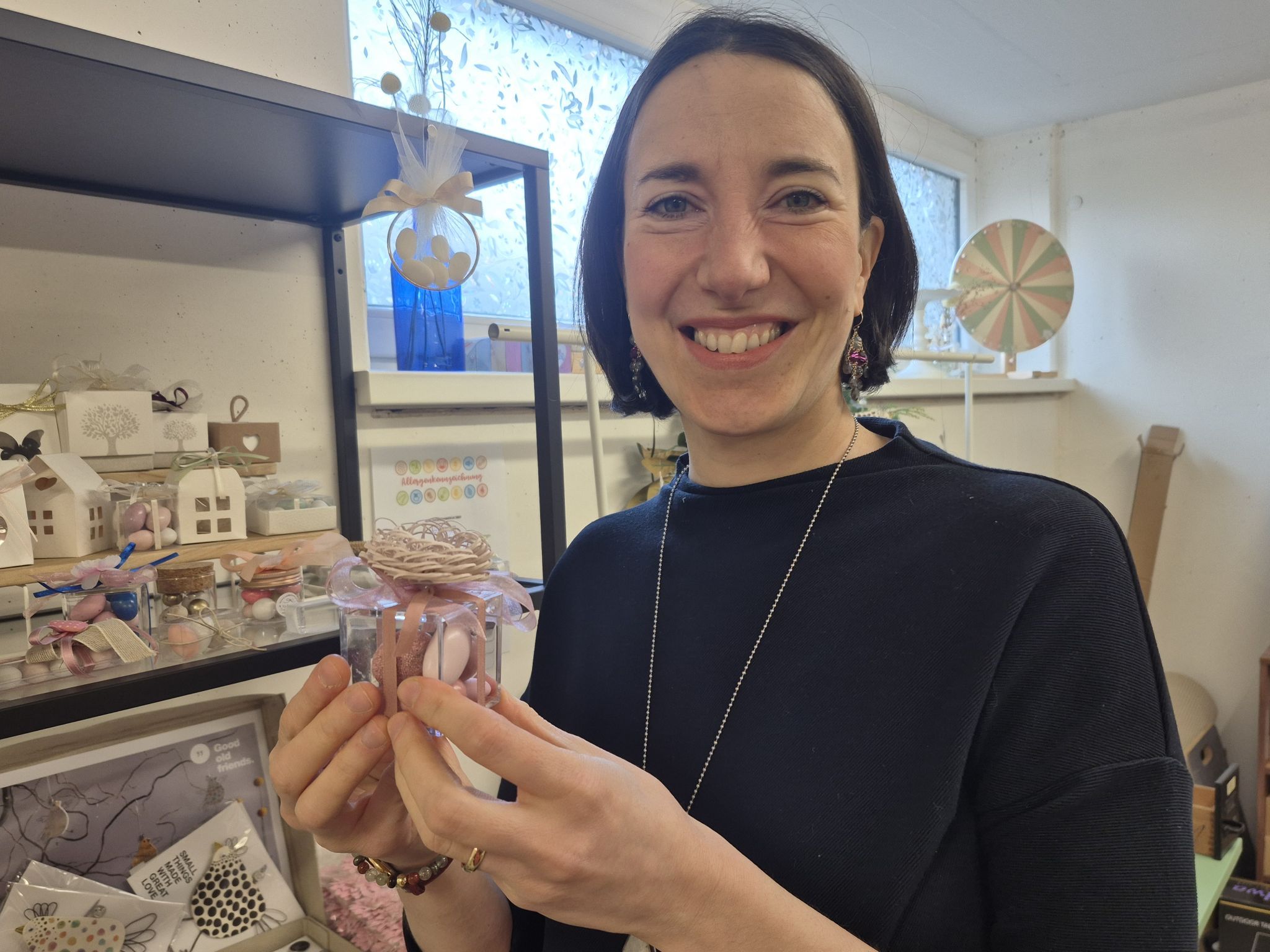 Aurora Tedesco hat ihr Zuckermandel-Business 2020 auf den Weg gebracht. Die Chefin verpackt und verschickt die Köstlichkeiten höchstpersönlich. 