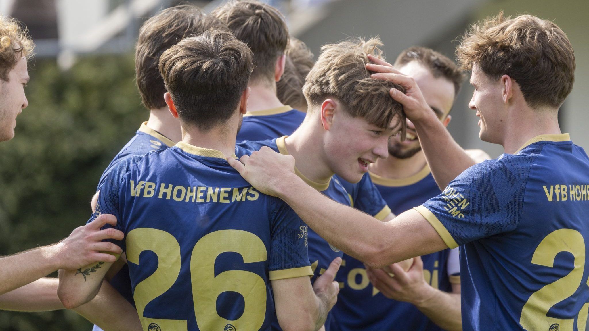 Hat sich Aufmerksamkeit mit 16 Jahren verschafft. Noel Gunz von VfB Hohenems. VN-PAULITSCH