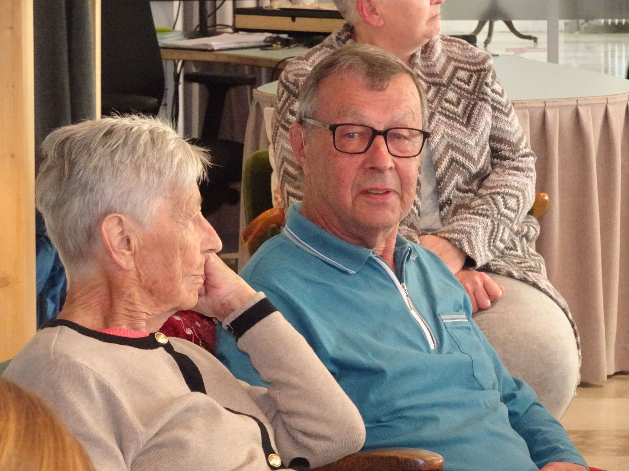 Maria Theresia Oberparleiter und Leo Amann hatten allerhand Geschichten aus erster Hand zu erzählen. 