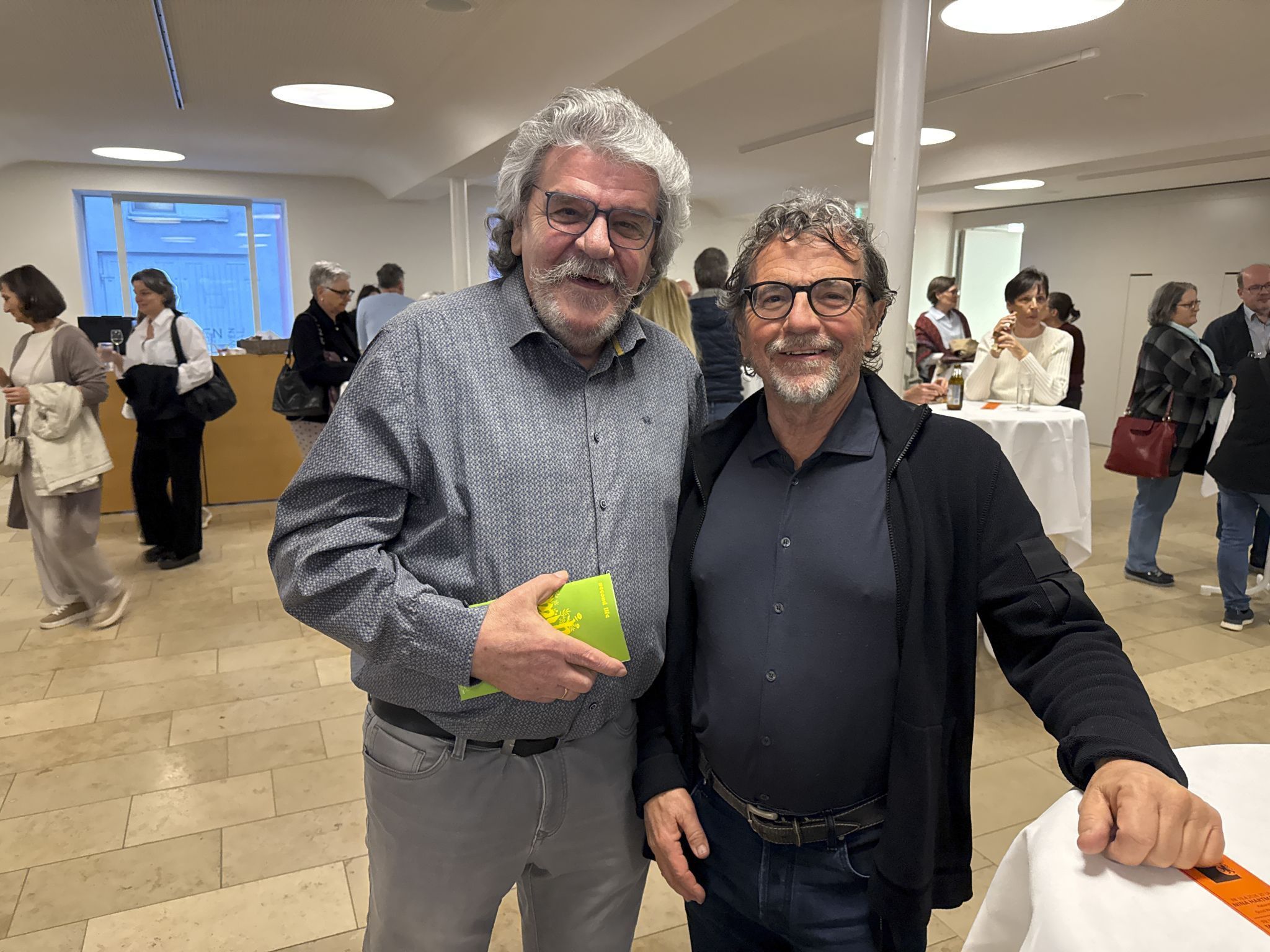 Raimund Wolf und Siggi Wiehl (costalanka kinderhilfswerk)